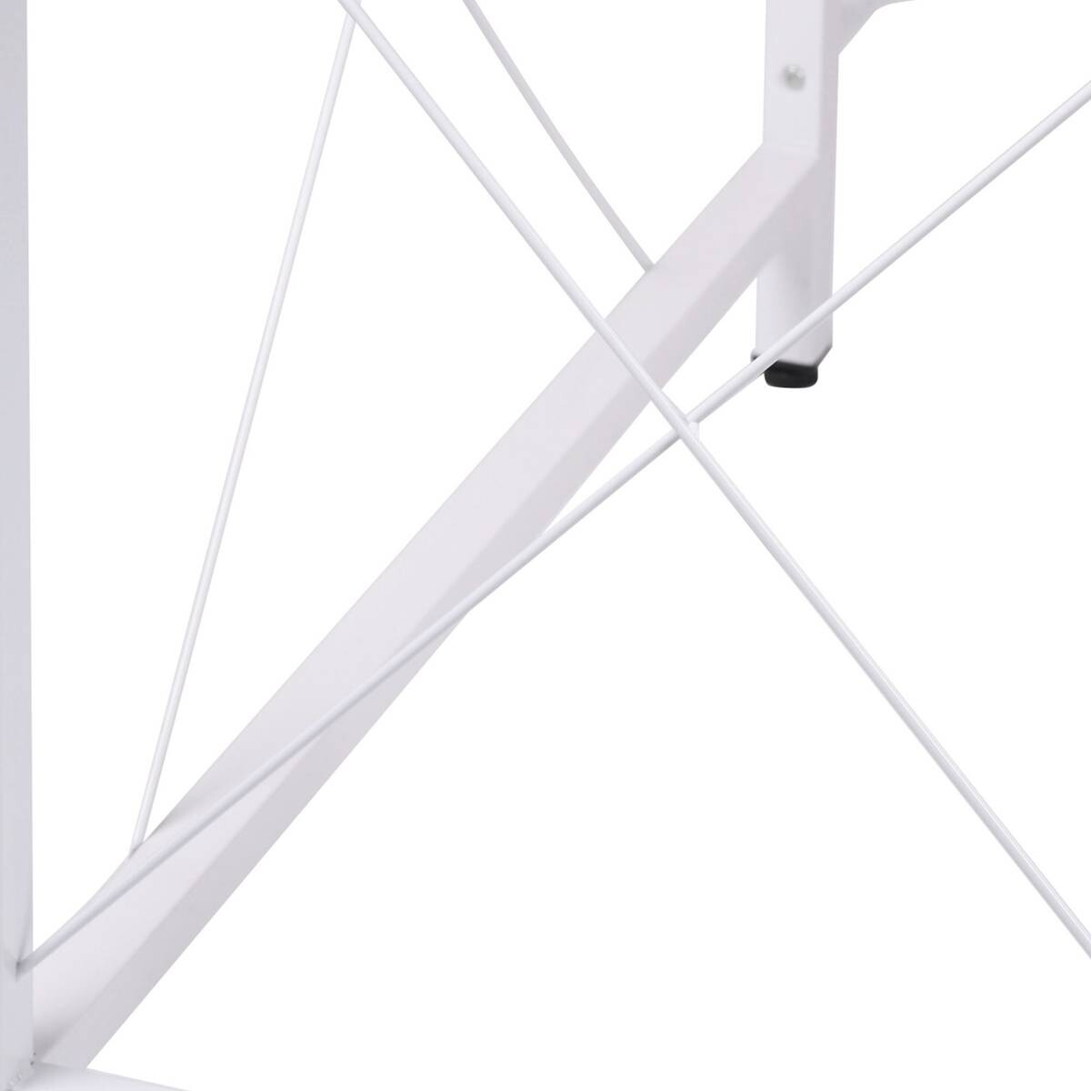 Computertisch 836-122AK natur weiß B/H/L: ca. 150x76x150 cm