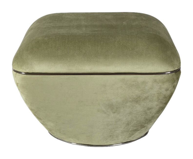 360 Living Hocker Contessa 100 grün Graphit B/H/T: ca. 60x42,5x60 cm 360 Living Hocker Contessa 100 grün Graphit B/H/T: ca. 60x42,5x60 cm