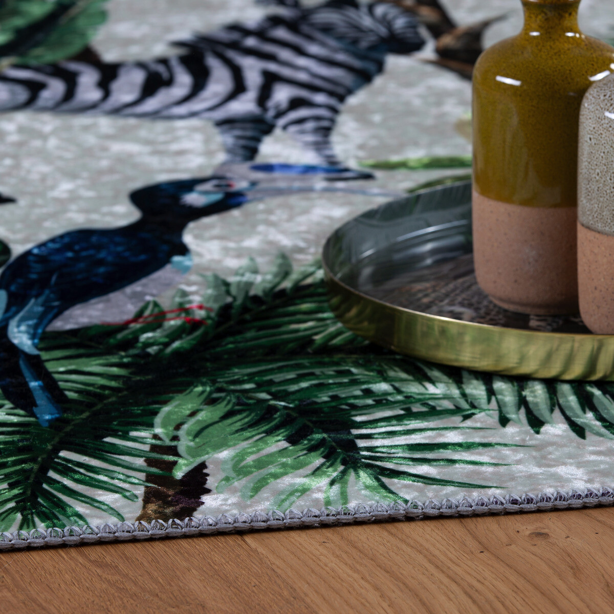 Obsession Teppich My Jungle Multi B/L: ca. 120x170 cm