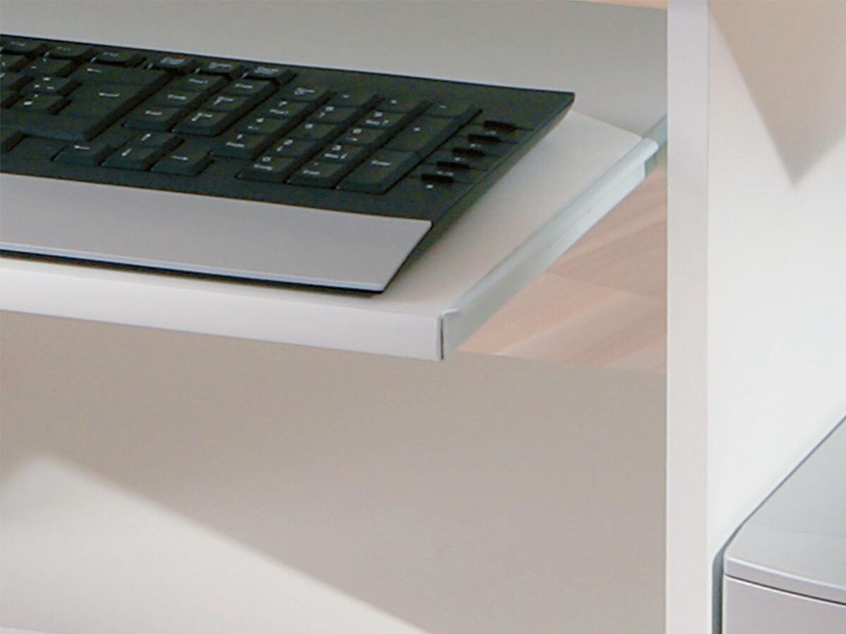 Schreibtisch Pepe weiß B/H/T: ca. 80x75x50 cm