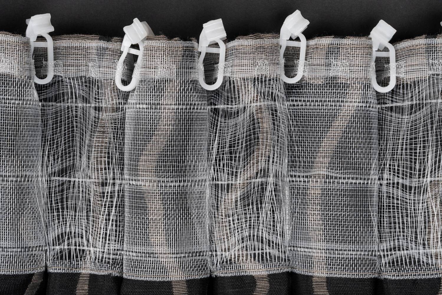 Kombivorhang 2er Pack Stream taupe B/L: ca. 135x245 cm