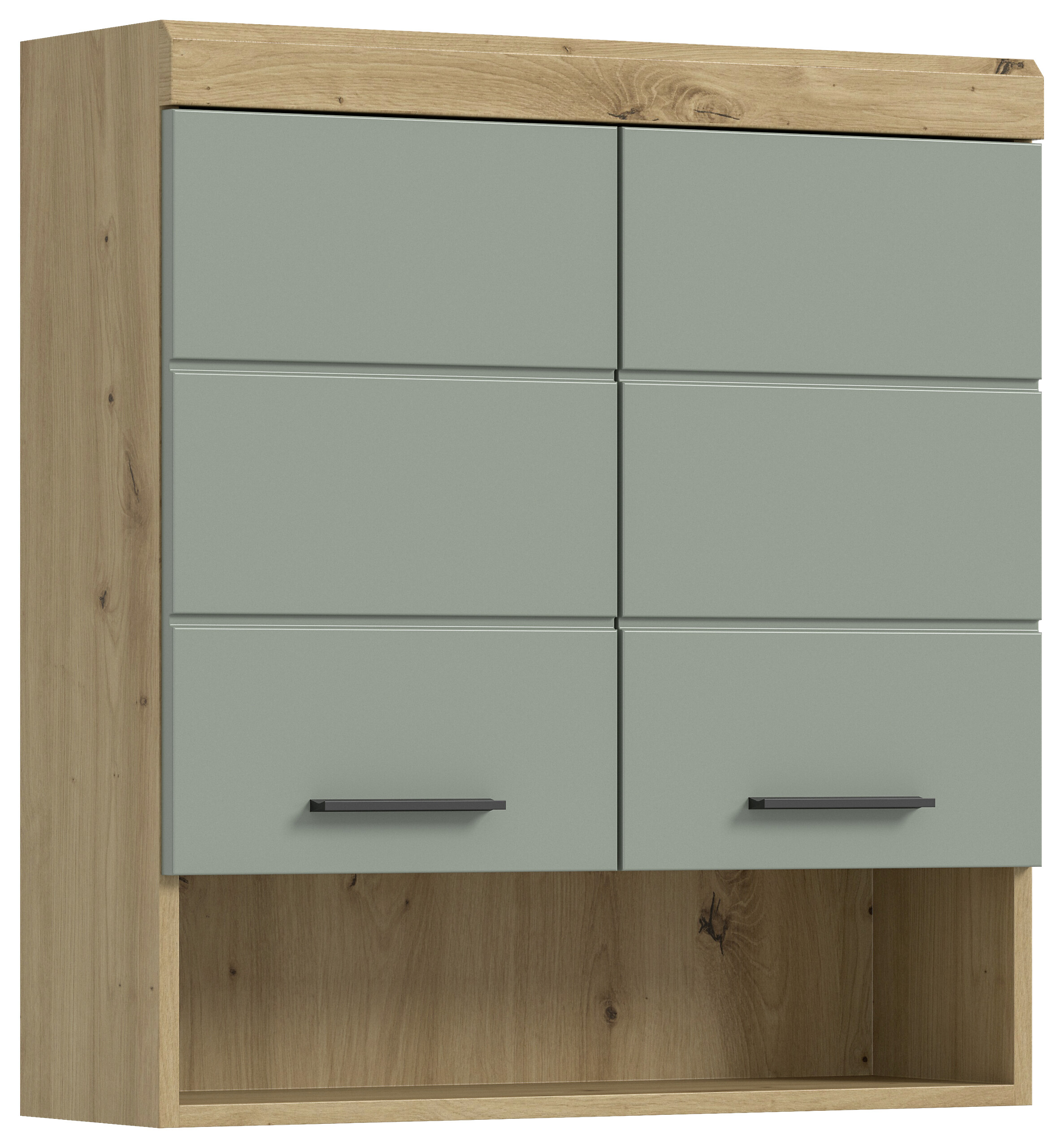 Badhängeschrank Scout Eiche Artisan Nachbildung salbei Nachbildung B/H/T: ca. 74x79x24 cm