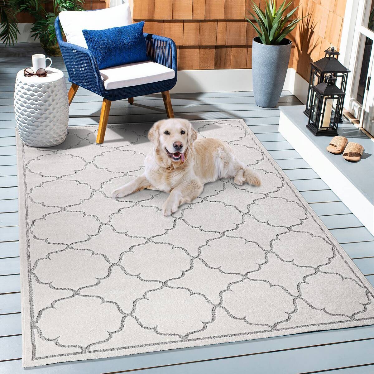 Sanat Outdoorteppich BERLIN creme B/L: ca. 160x230 cm