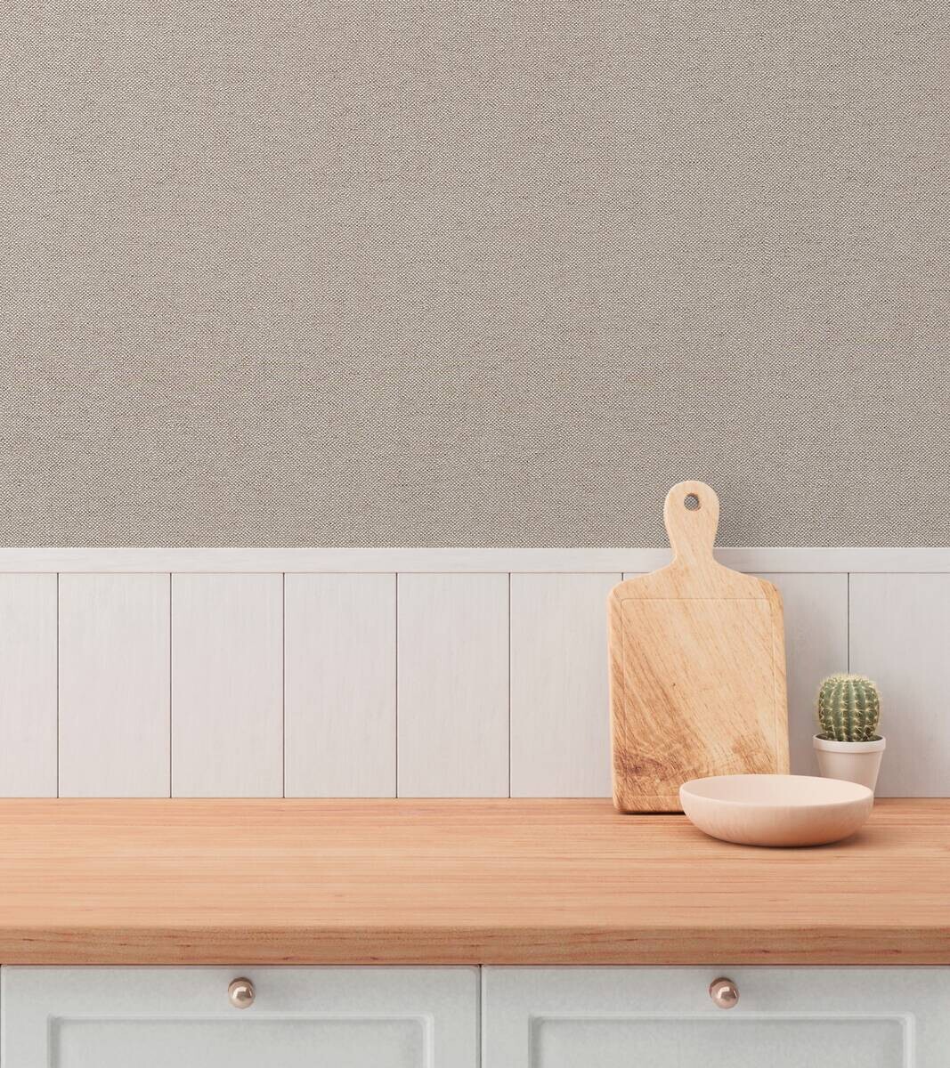 A.S.Creation Vliestapete beige braun B/H/D: ca. 53x1005x9,3 cm