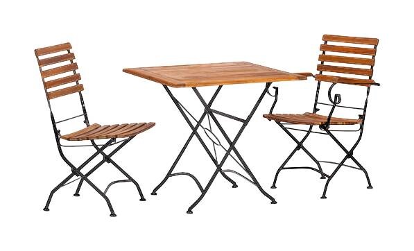 Acamp Gartensitzgruppe Lindau natur Holz B/H/L: ca. 56x89x59 cm