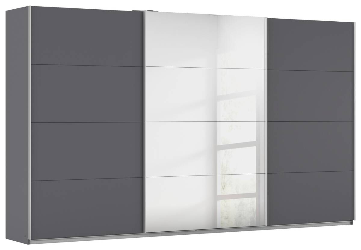 Kleiderschrank Kulmbach grau B/H/T: ca. 360x210x62 cm Kleiderschrank Kulmbach grau B/H/T: ca. 360x210x62 cm