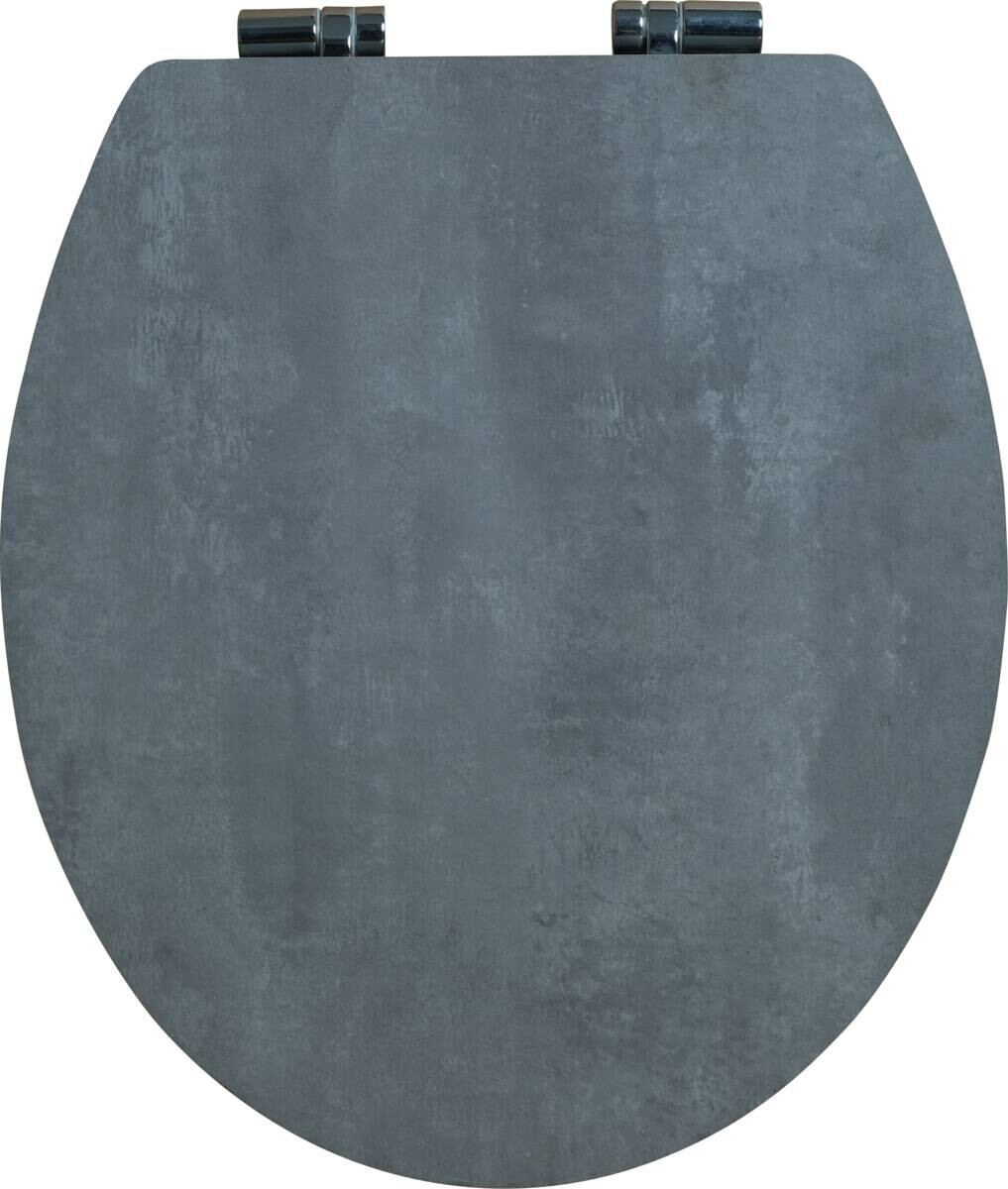 POCOline WC-Sitz Betonoptik MDF