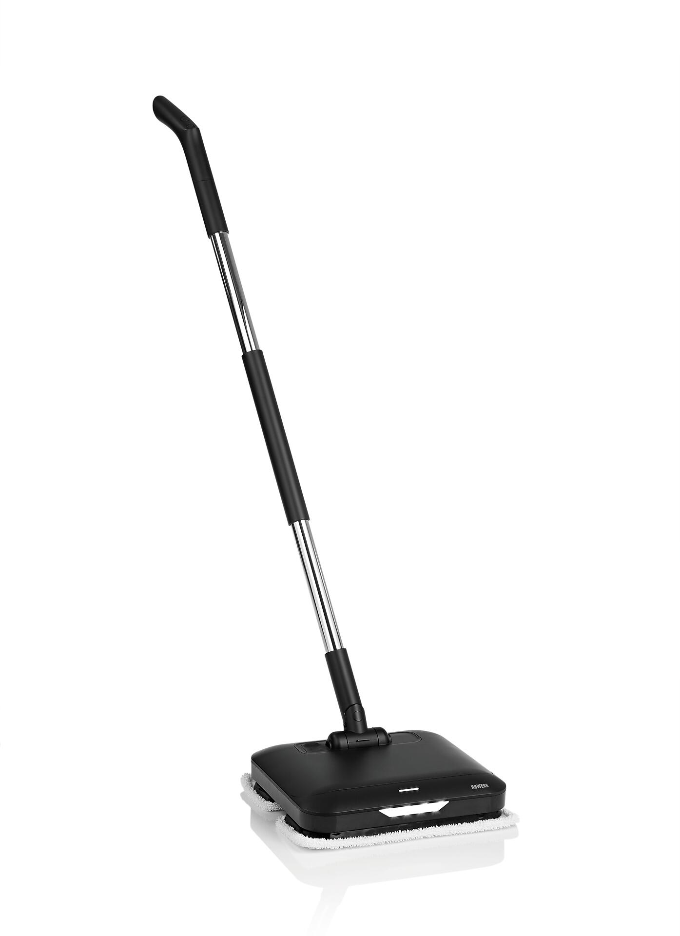 N8WERK Wischmopp schwarz Aluminium Kunststoff B/H/L: ca. 27,5x115x30,4 cm ca. 35 W