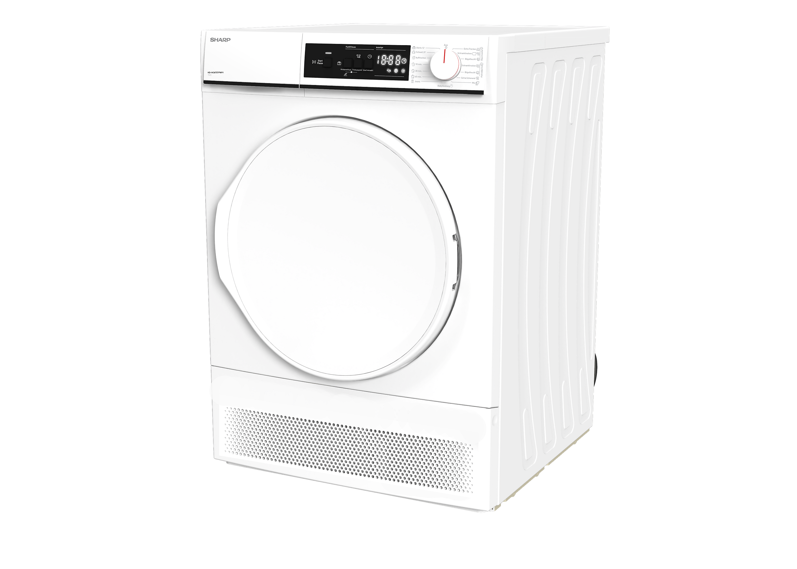 Sharp Kondenstrockner KD-NCA7S7PW91-DE