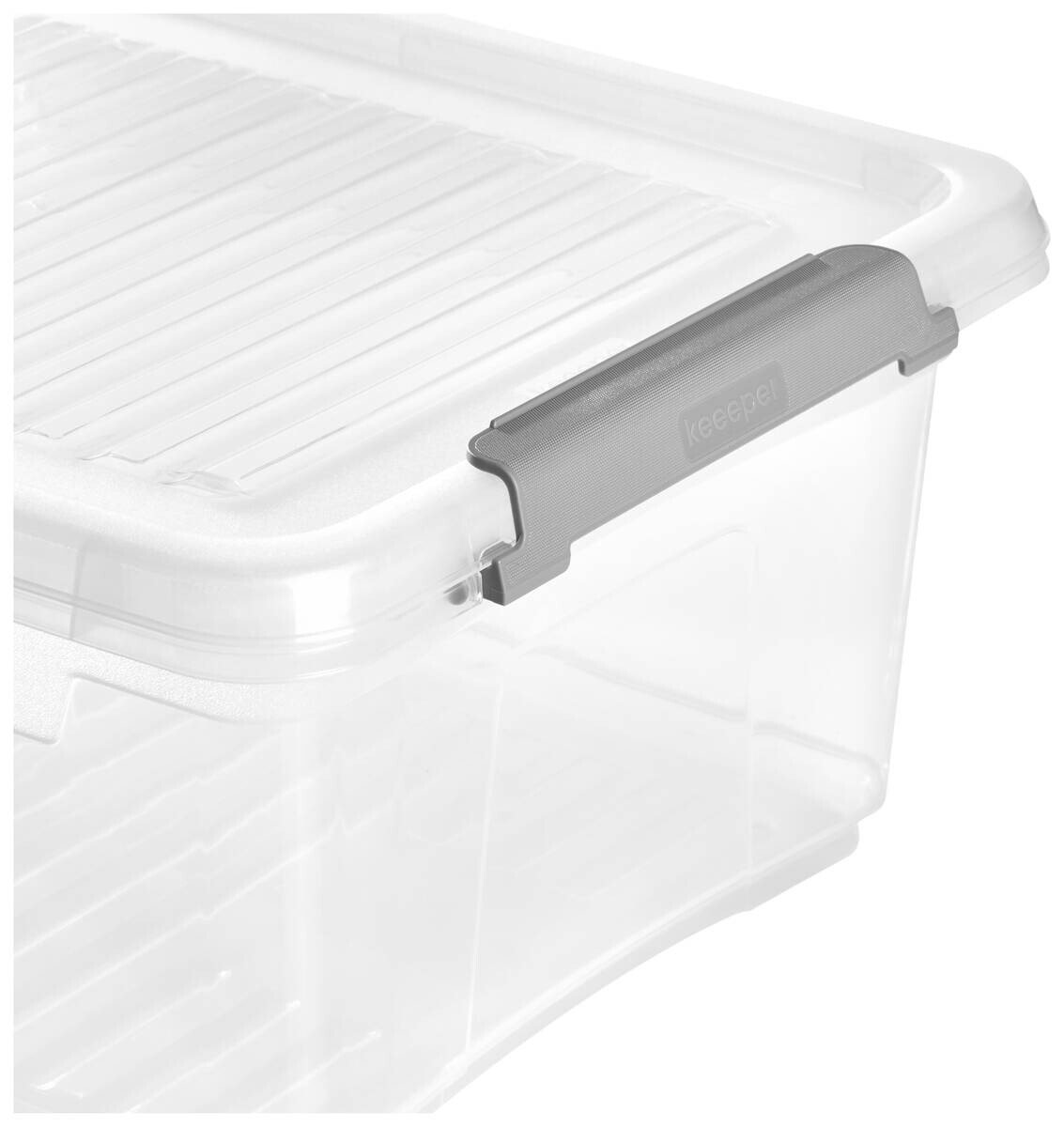 Aufbewahrungsbox transparent B/H/L: ca. 18,5x10,5x28,5 cm