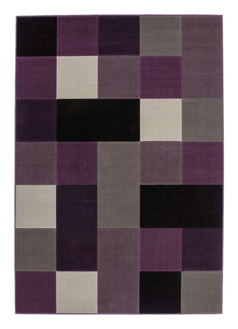 Kayoom Kurzflorteppich Sona 2034 silber B/L: ca. 80x150 cm