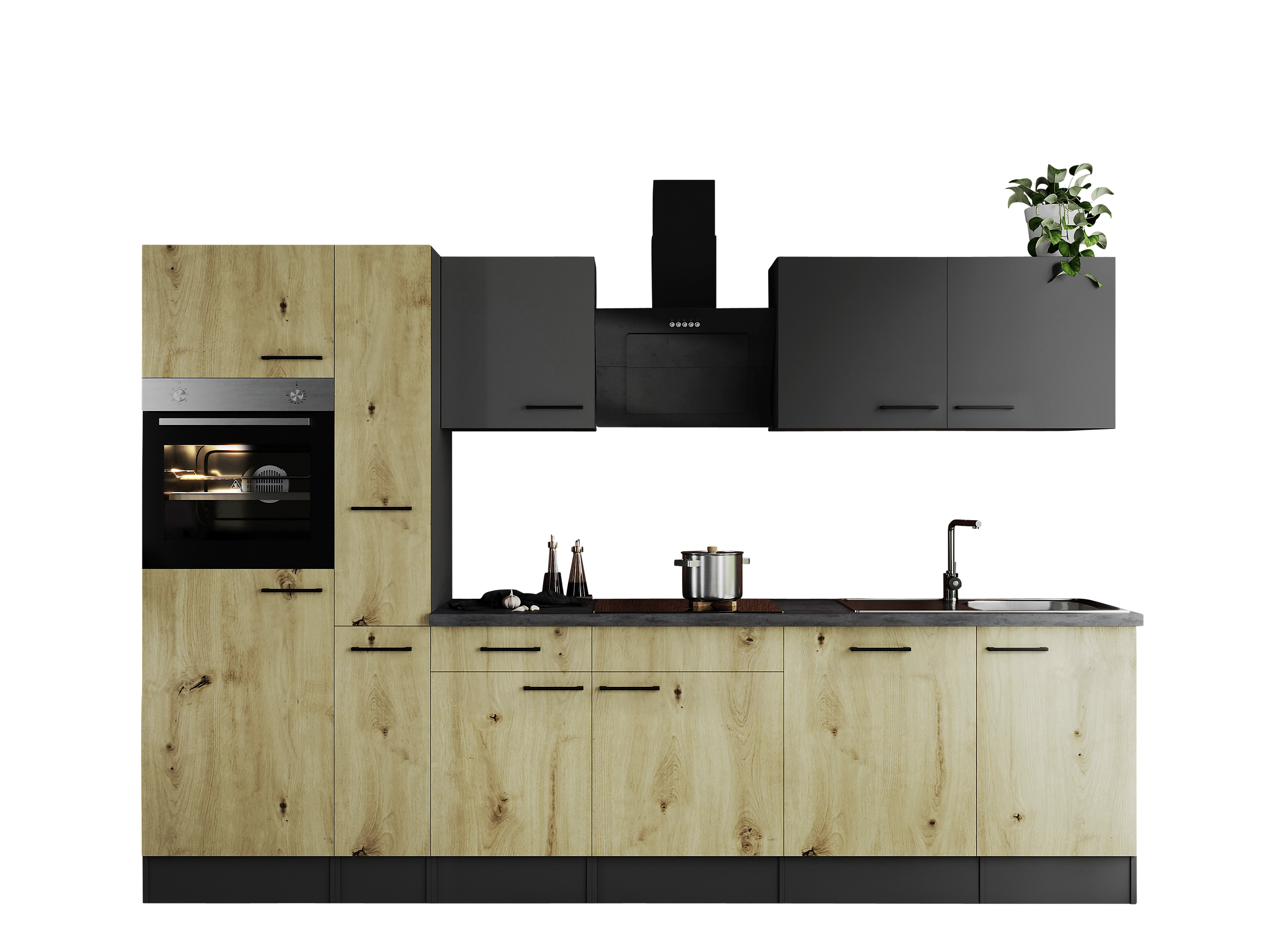 Küchenblock Oliver B/H/T: ca. 310x205x60 cm