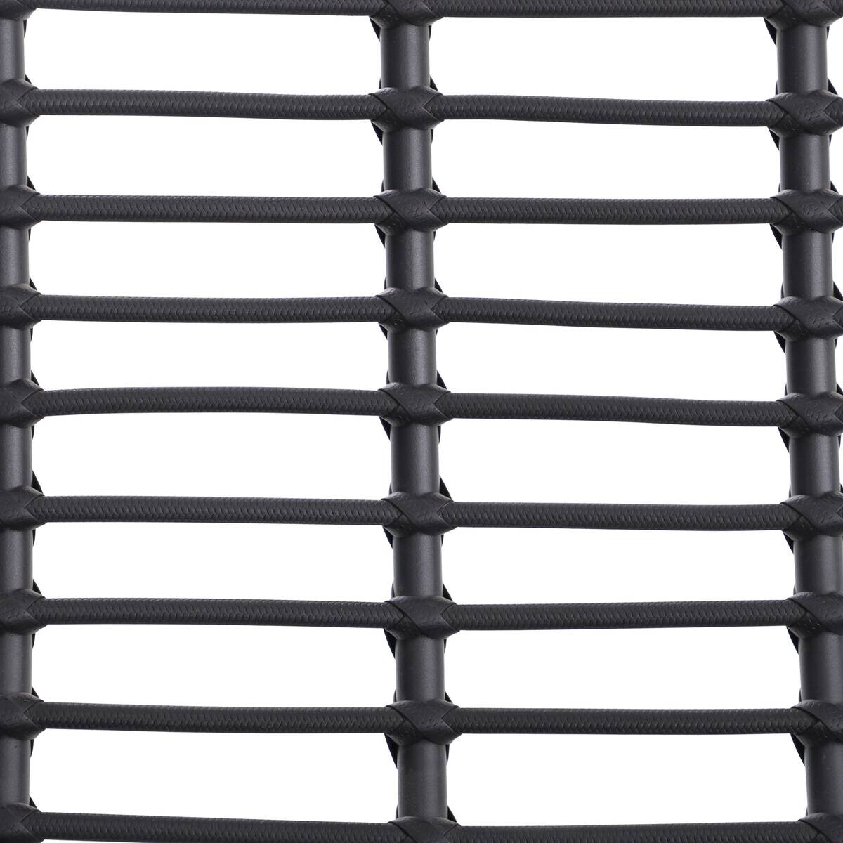 POCOline Hängesessel dunkelgrau Stahl