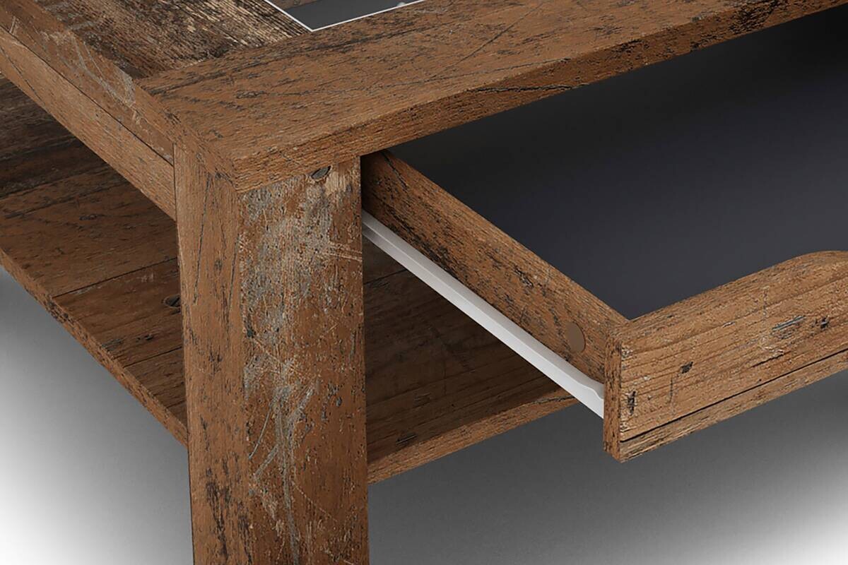 byLIVING Couchtisch RALPH Eiche Old Wood B/H/T: ca. 67x43x67 cm