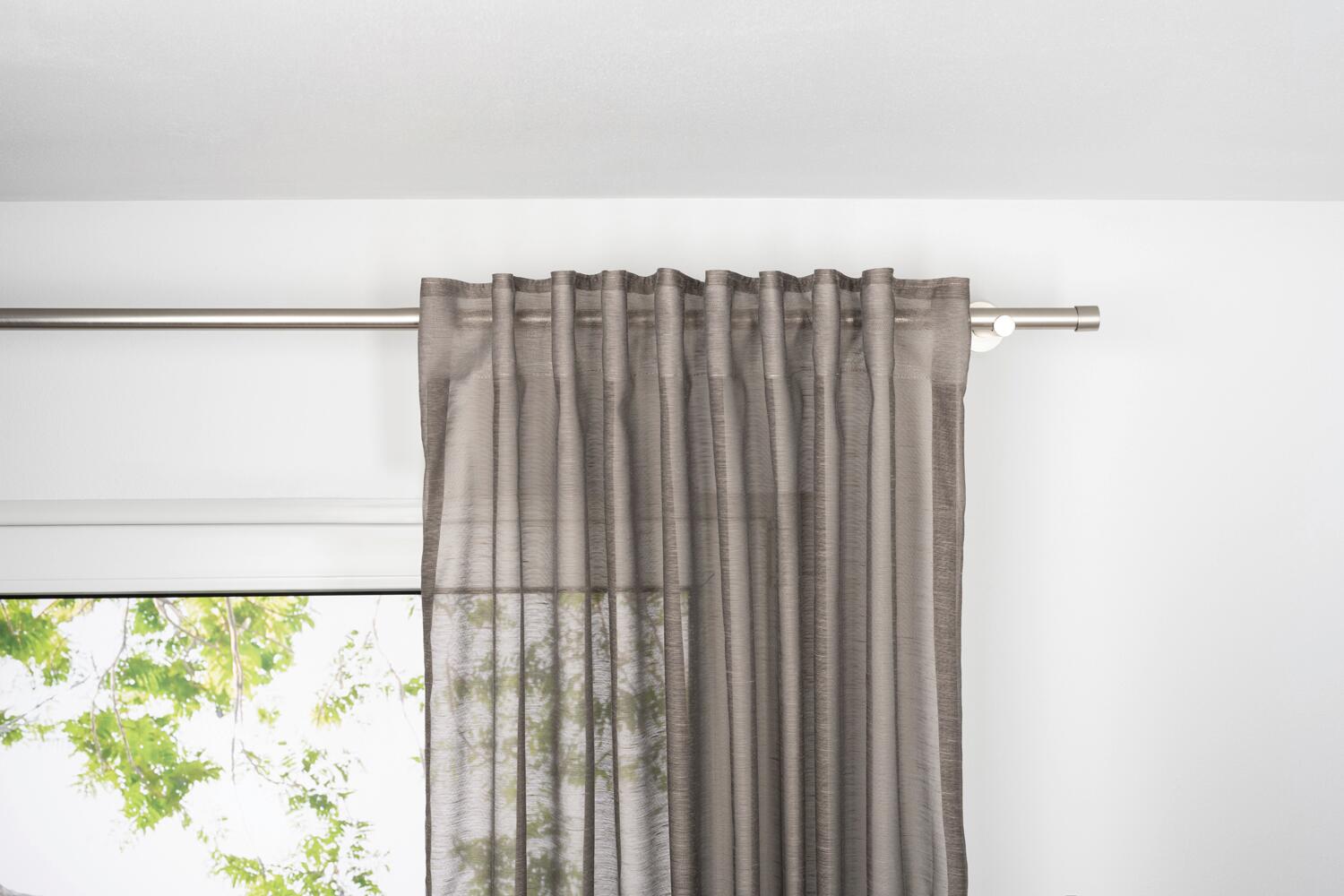 Kombivorhang SOFT taupe B/L: ca. 135x245 cm