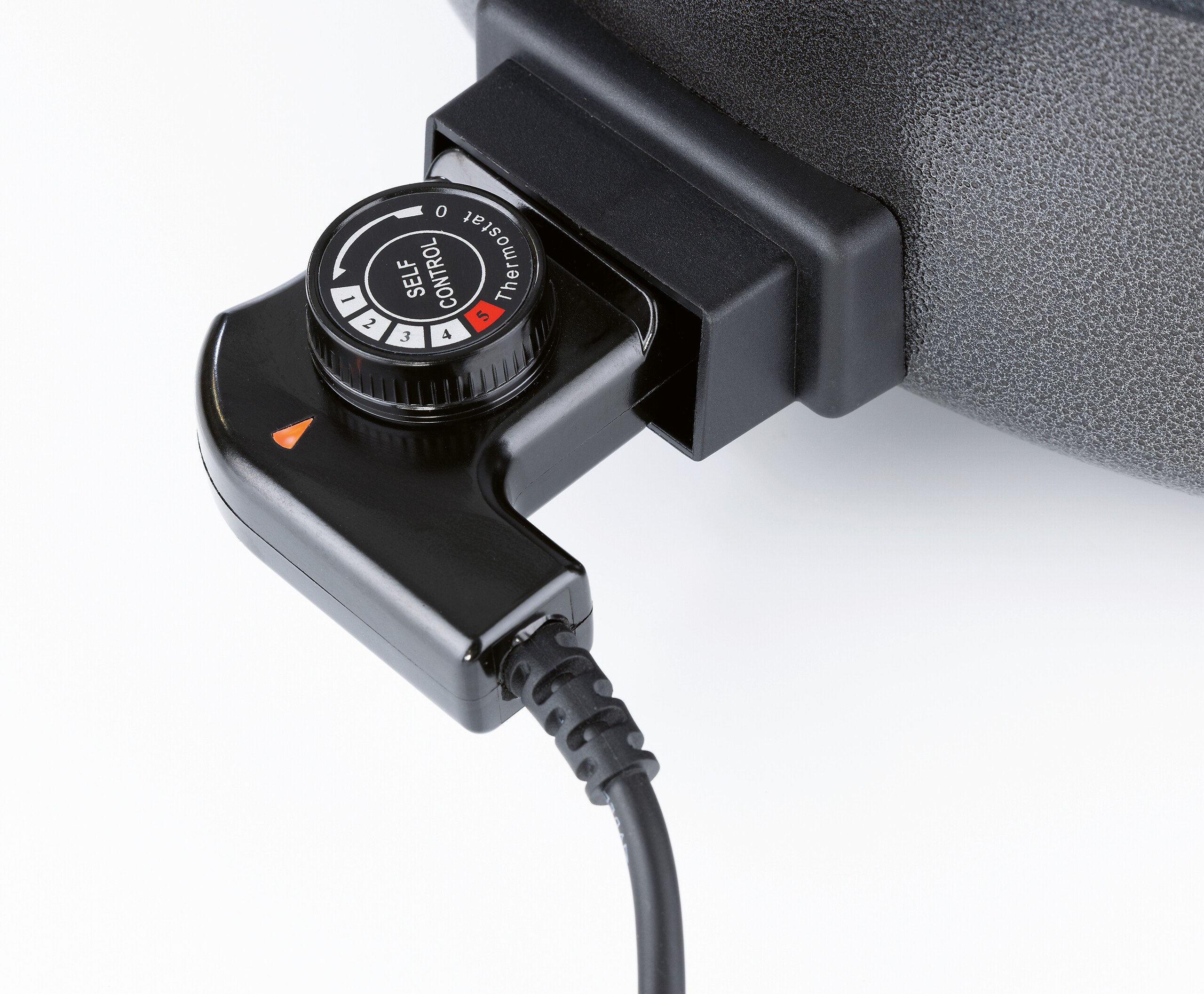 GOURMETmaxx Elektrische Party-Pfanne schwarz Edelstahl B/H/L: ca. 14,5x36x34,5 cm