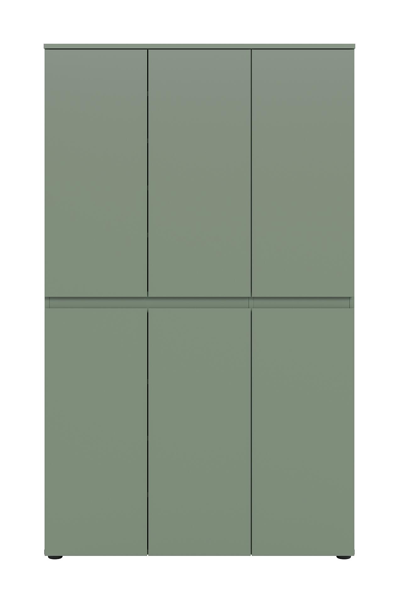 Schrank SCARPA grün B/H/T: ca. 105x175x37 cm