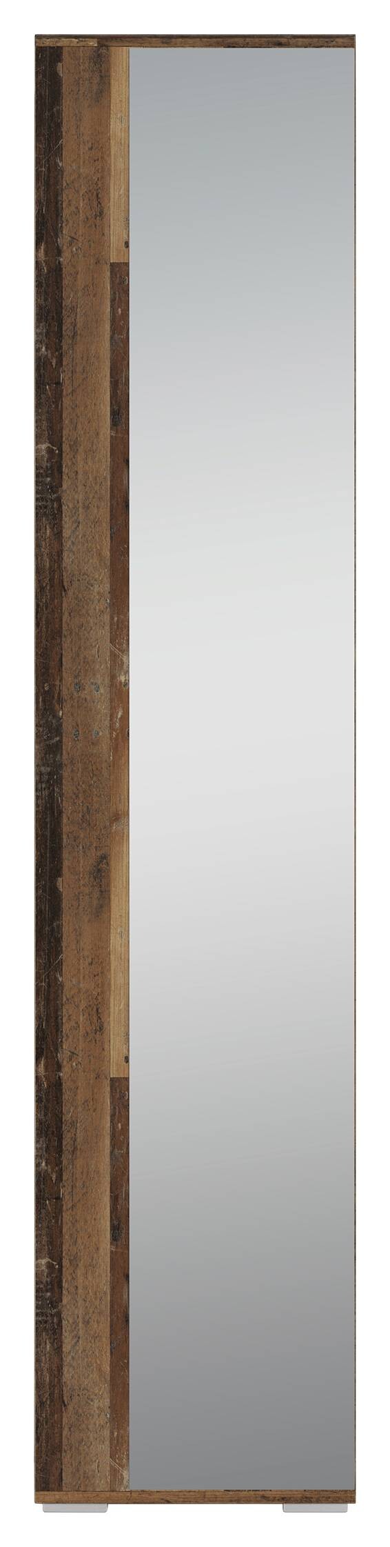Hochschrank BEN Eiche Old Wood Nachbildung B/H/T: ca. 40x184x35 cm