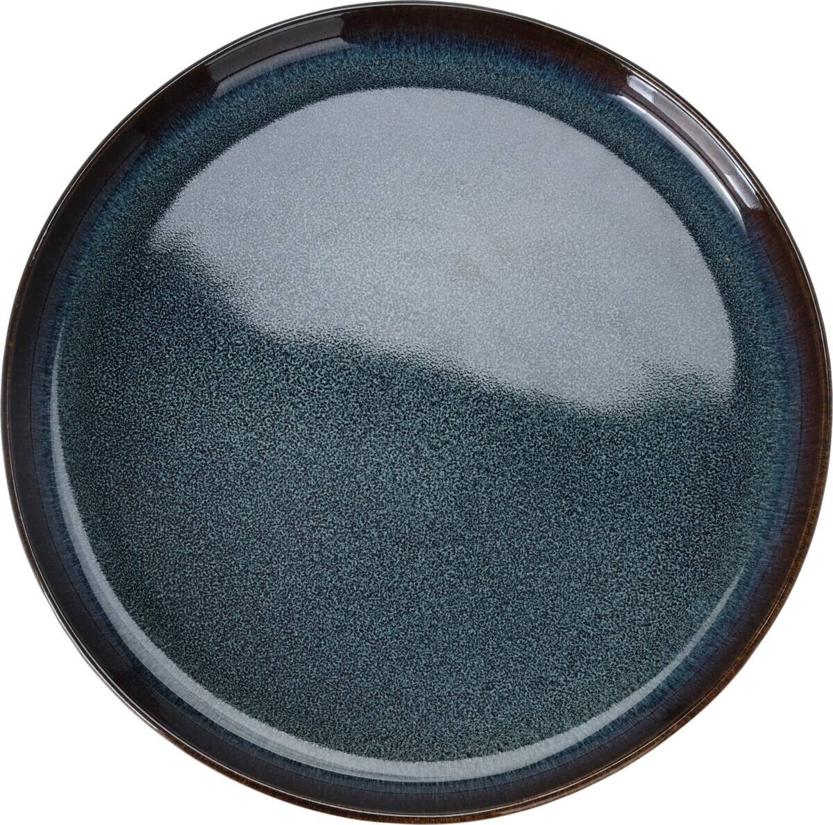 Kaffeeservice petrol Steinzeug 16 tlg.