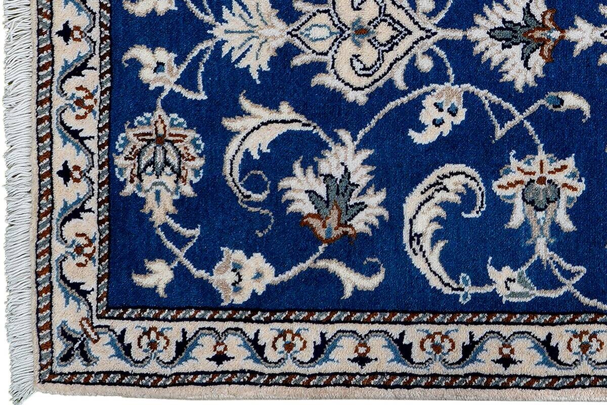 PersaTepp Teppich Nain 12La blau B/H/L: ca. 72x1x136 cm