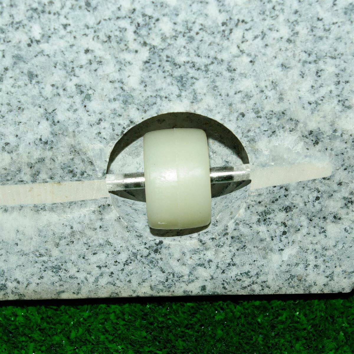 VCM Schirmständer grau Granit B/H/L: ca. 40x5x40 cm