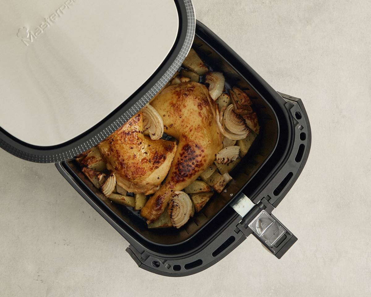 MASTERPRO Heißluftfritteuse BGMP-9167 silber Kunststoff B/H/T: ca. 36x39,5x41 cm ca. 6 l