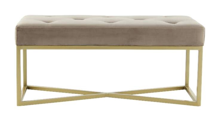 Sitzbank Cameron 100 taupe B/H/T: ca. 90x40x40 cm