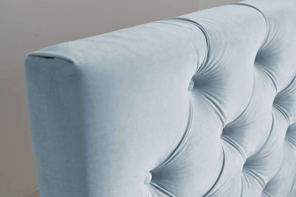 Boxbett Glow hellblau B/H/T: ca. 160x110x224 cm