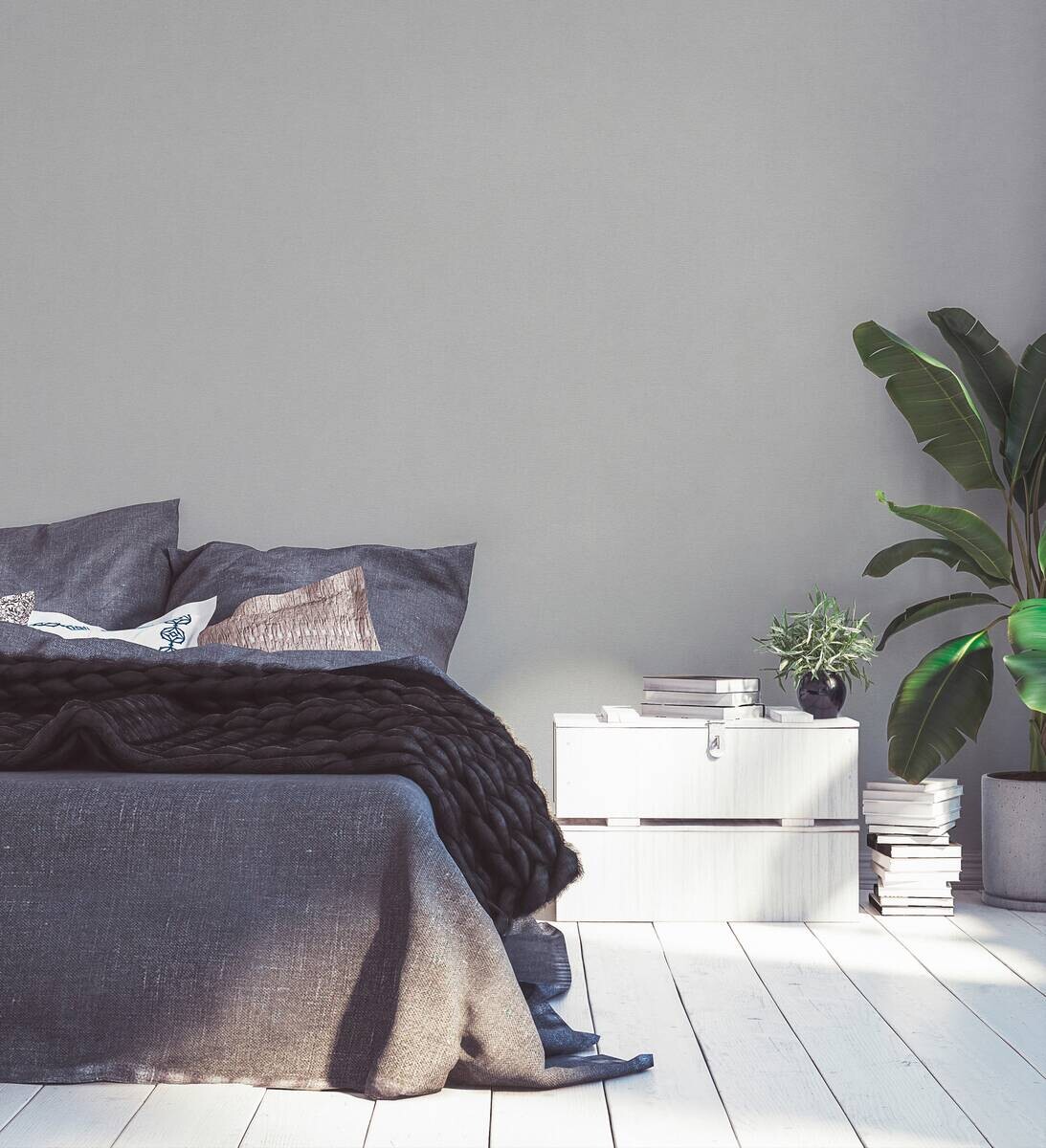 A.S.Creation Vliestapete grau B/H/D: ca. 53x1500x10,8 cm