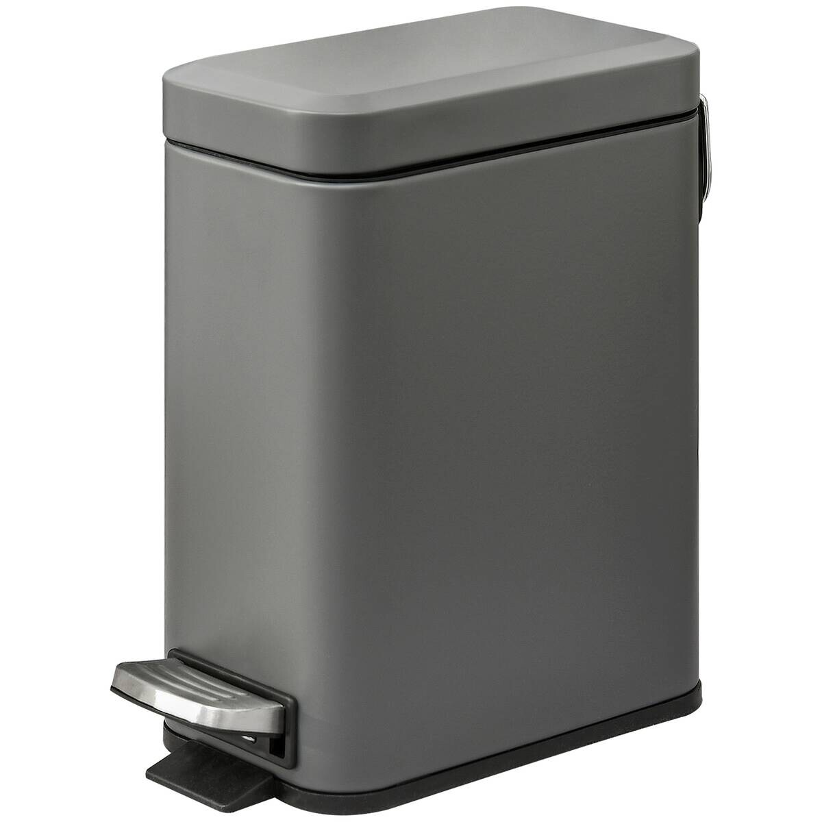 HOMCOM Mülleimer grau B/H/L: ca. 14x29,2x32 cm