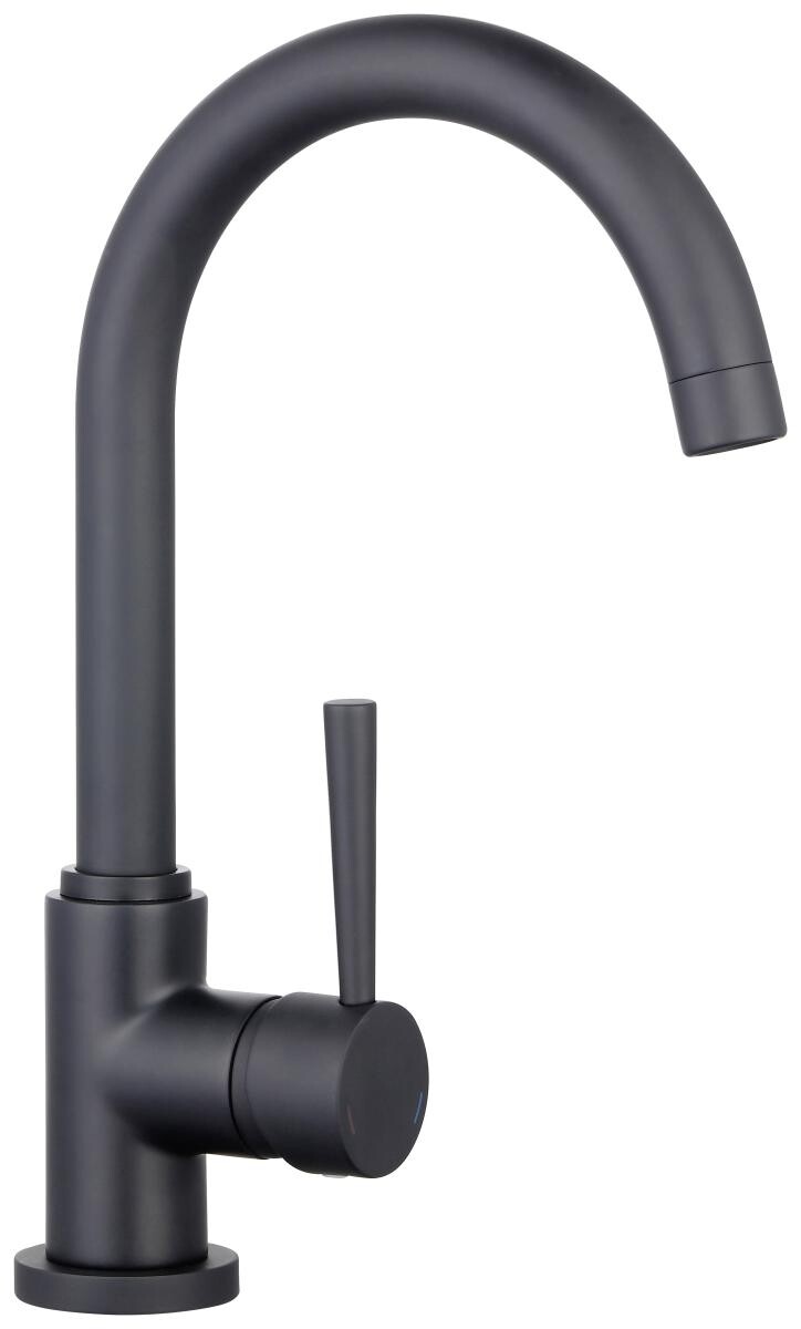 SCHÜTTE Armatur Cornwall schwarz Chrom B/H/T: ca. 19,8x33,7x4,3 cm