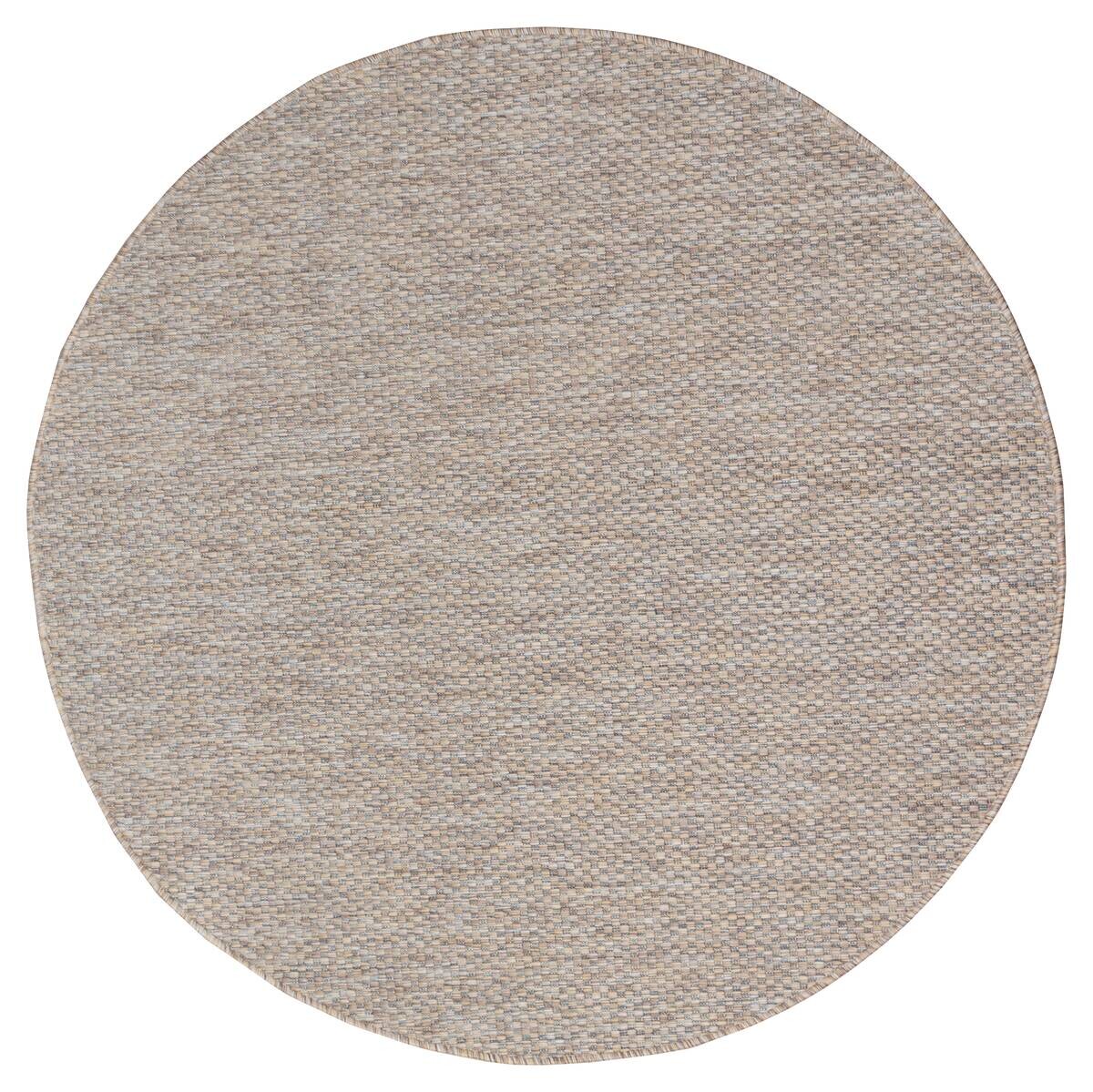 Sanat Outdoorteppich MELISSA braun B/L: ca. 120x120 cm