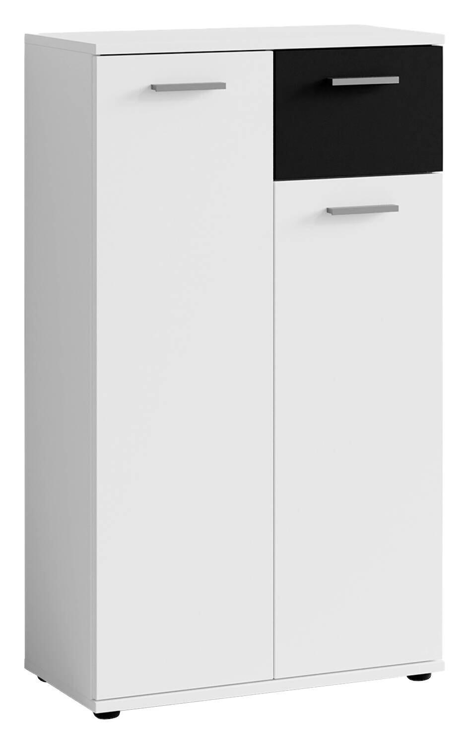 Garderobenset JAKOB Set 5-tlg. weiß schwarz