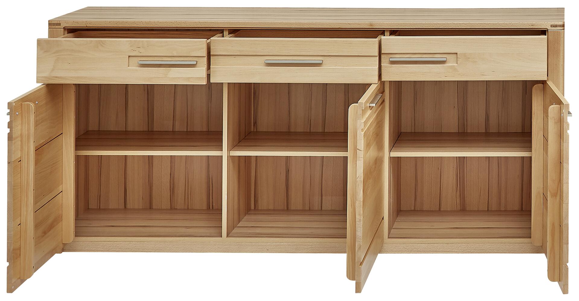 Sideboard Nature One buche Nachbildung B/H/T: ca. 190x86x45 cm