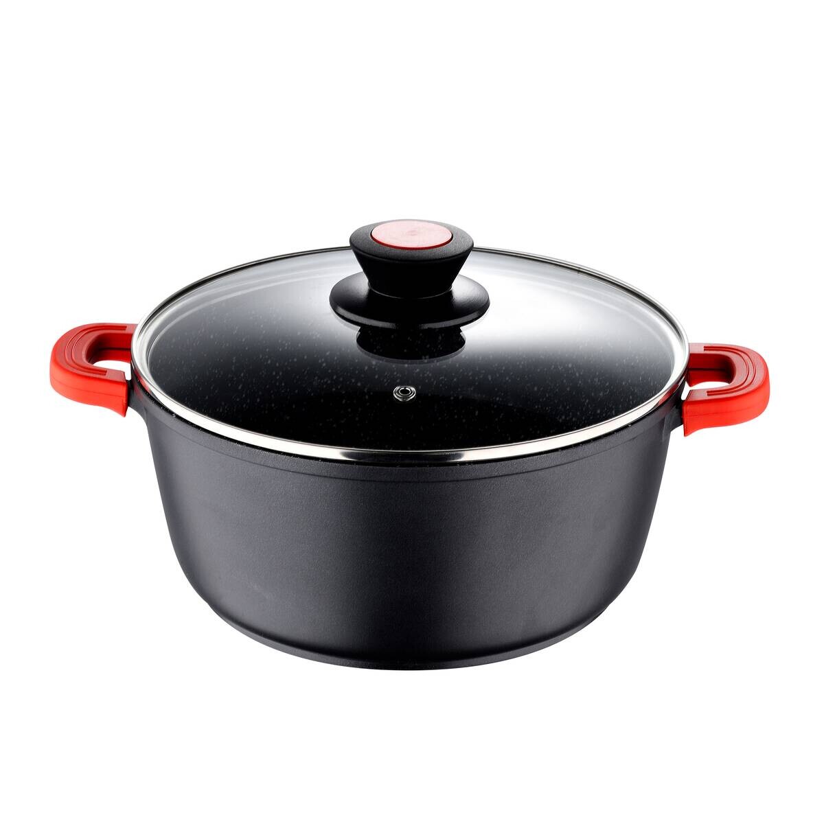 BERGNER Topfset Chroma schwarz Aluminium 2 tlg.