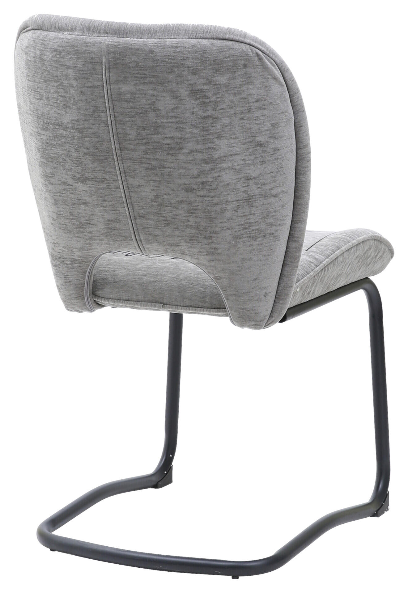 Schwingstuhl Maja grau Microfaser B/H/T: ca. 63x88x52,5 cm