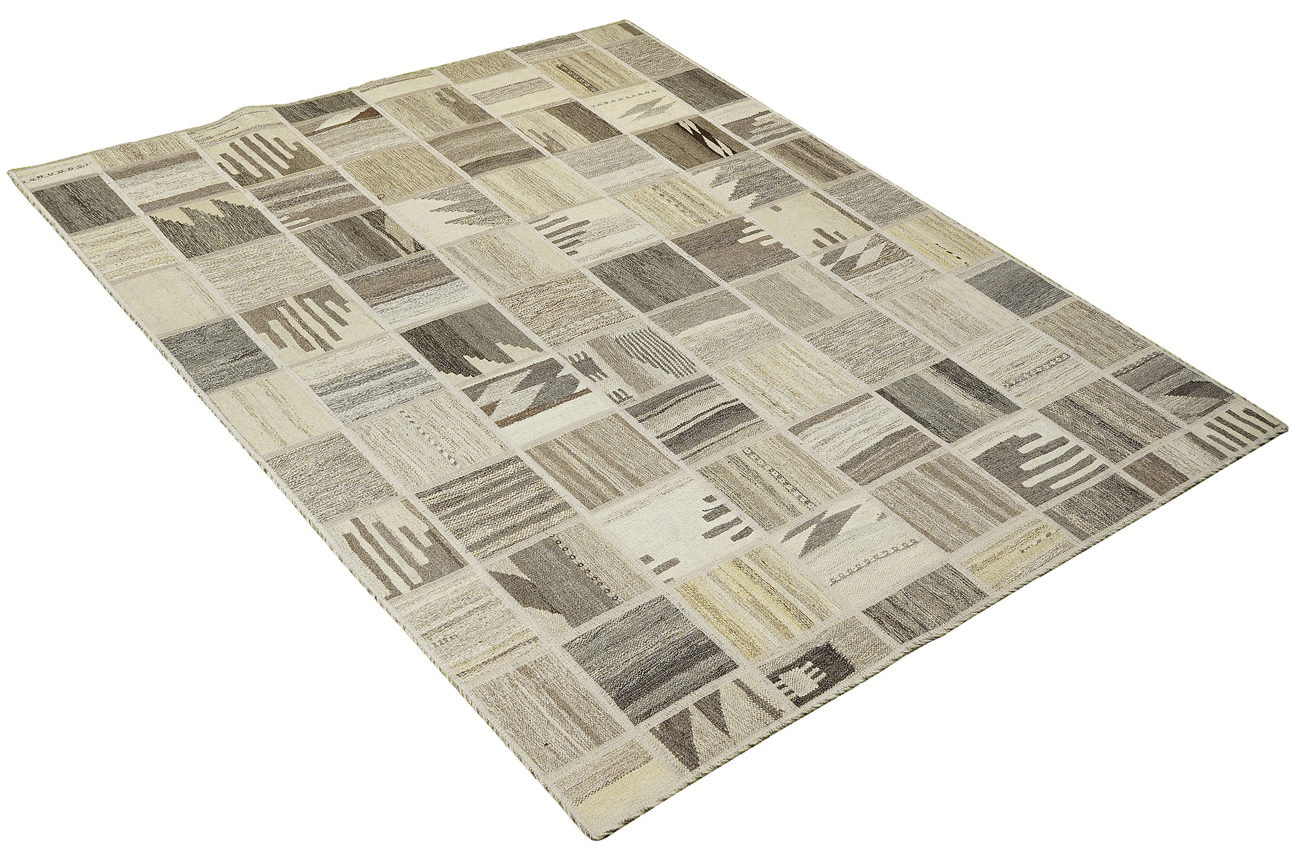 PersaTepp Teppich Kelim Tekkehdouz beige B/H/L: ca. 150x1x200 cm PersaTepp Teppich Kelim Tekkehdouz beige B/H/L: ca. 150x1x200 cm