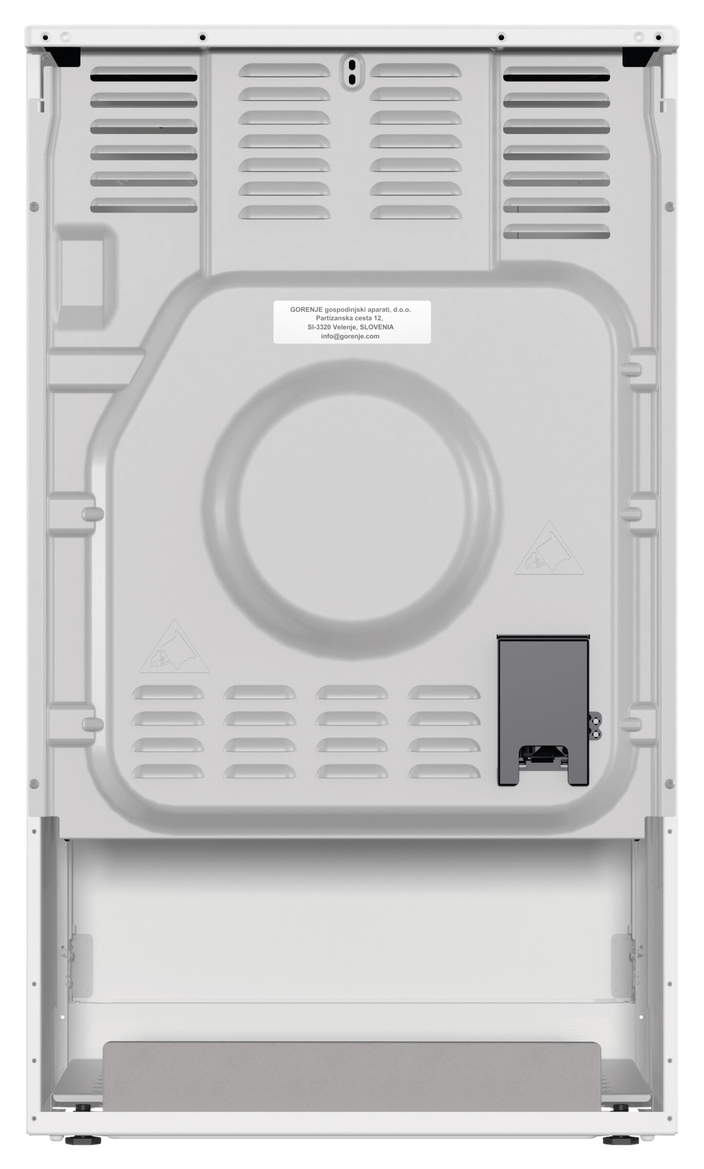 Gorenje Stand-Elektroherd GEC5C41WG weiß B/H/T: ca. 50x85x59 cm