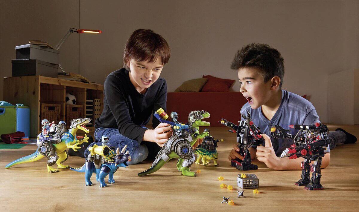 Playmobil Dino Rise Saichania Abwehr des Kampfläufers 70626