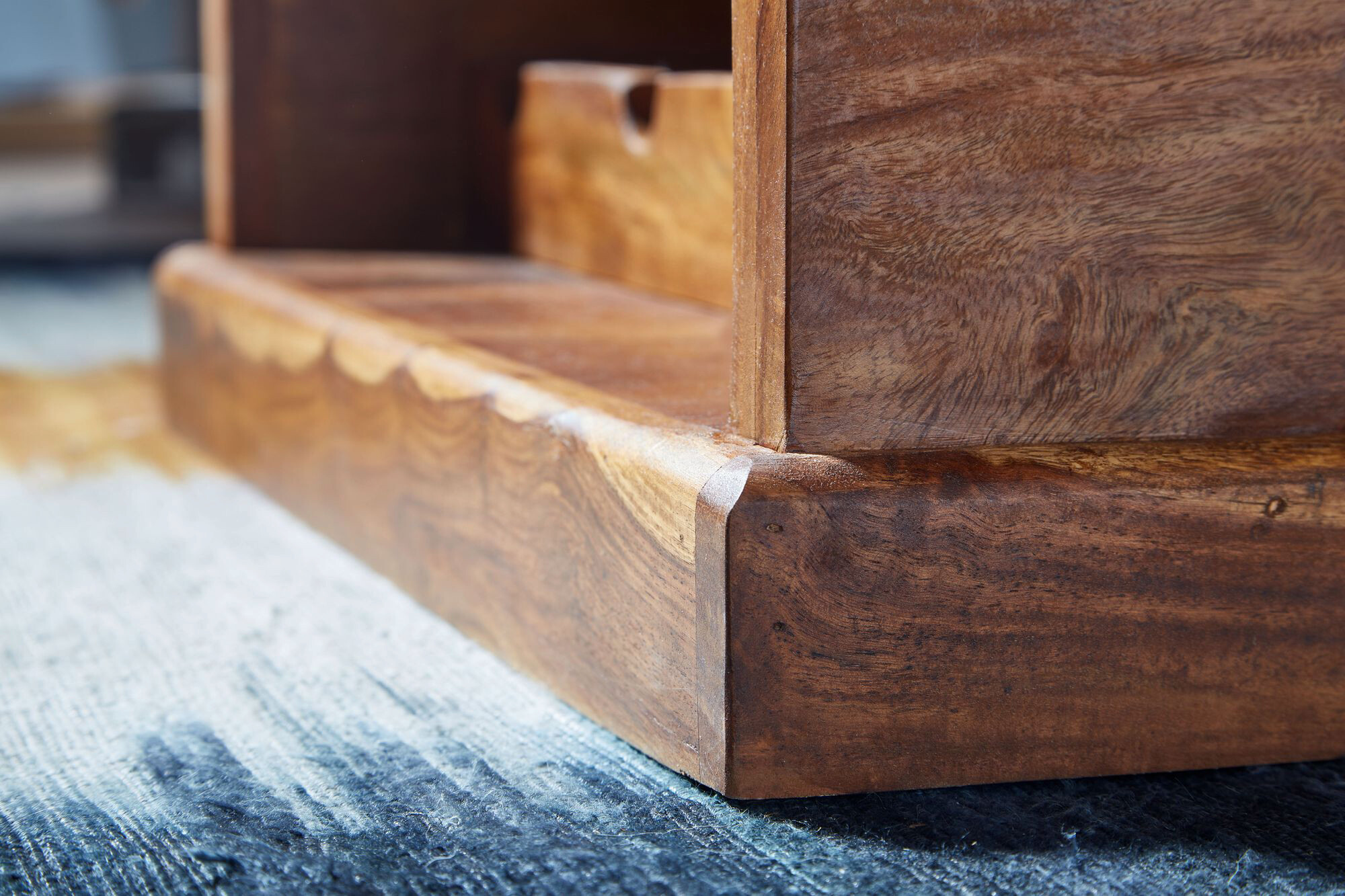 Wohnling Couchtisch braun B/H/T: ca. 60x40x100 cm