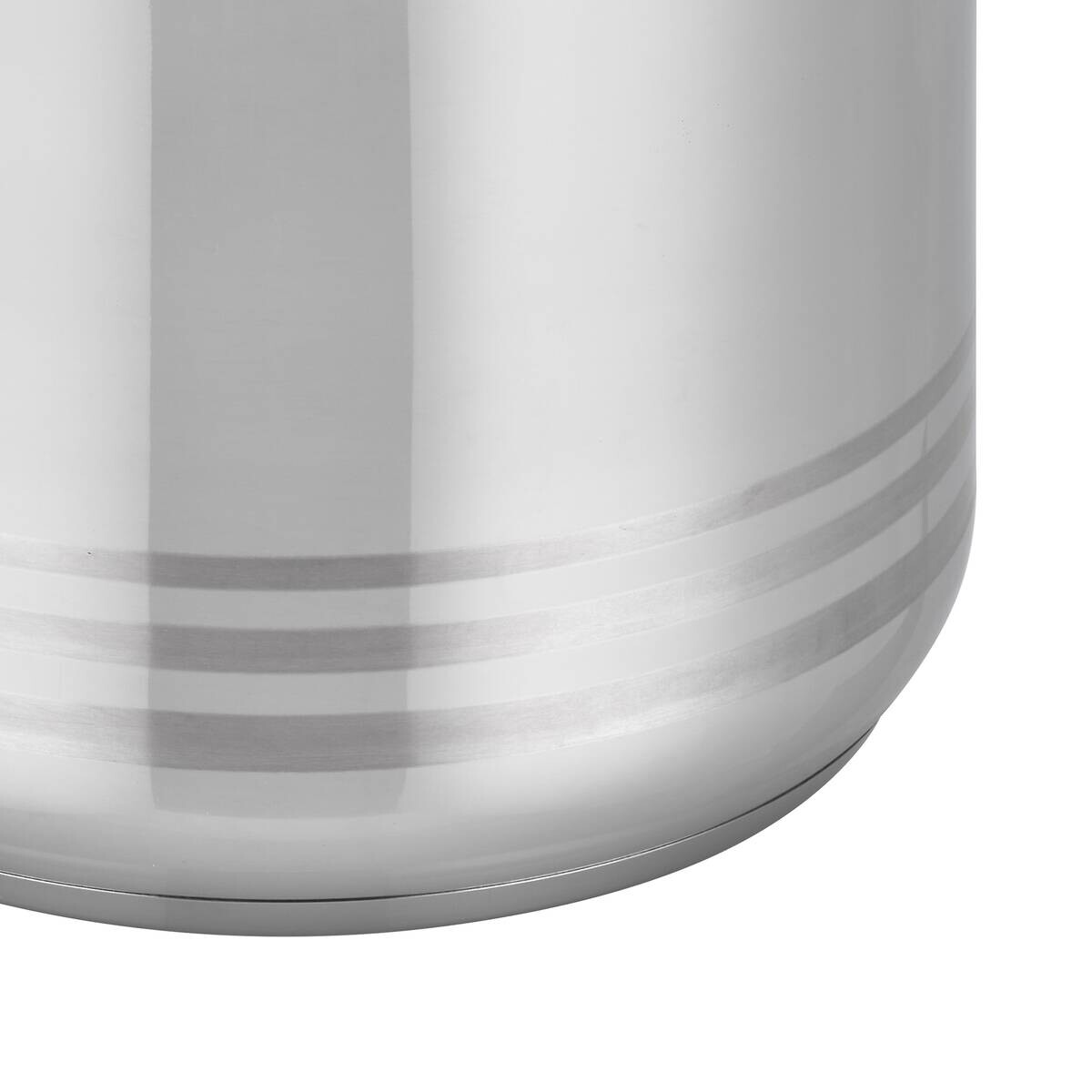 ELO Großraumtopf Basic silber Edelstahl B/H/L: ca. 0,255x0,24x0,325 cm