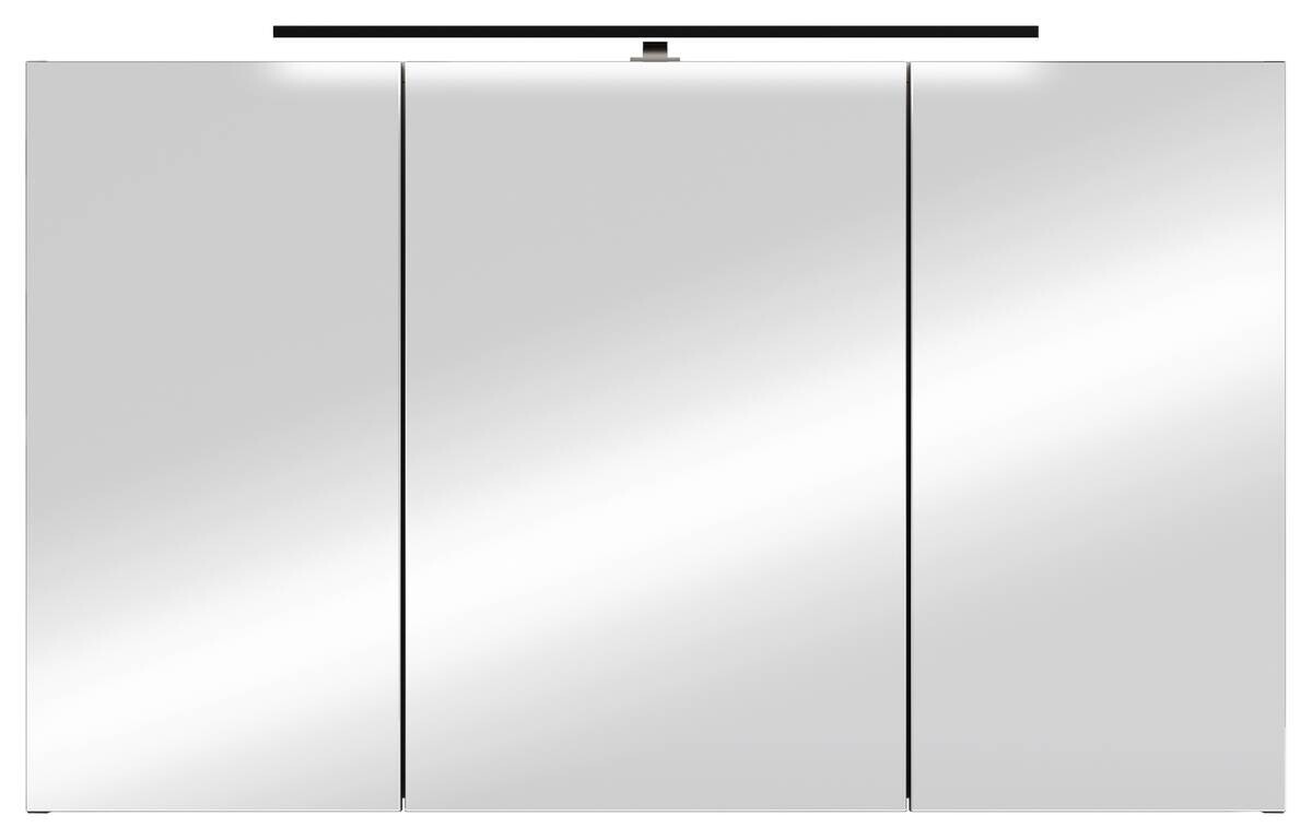 Spiegelschrank SPREE anthrazit B/H/T: ca. 100x60x15 cm