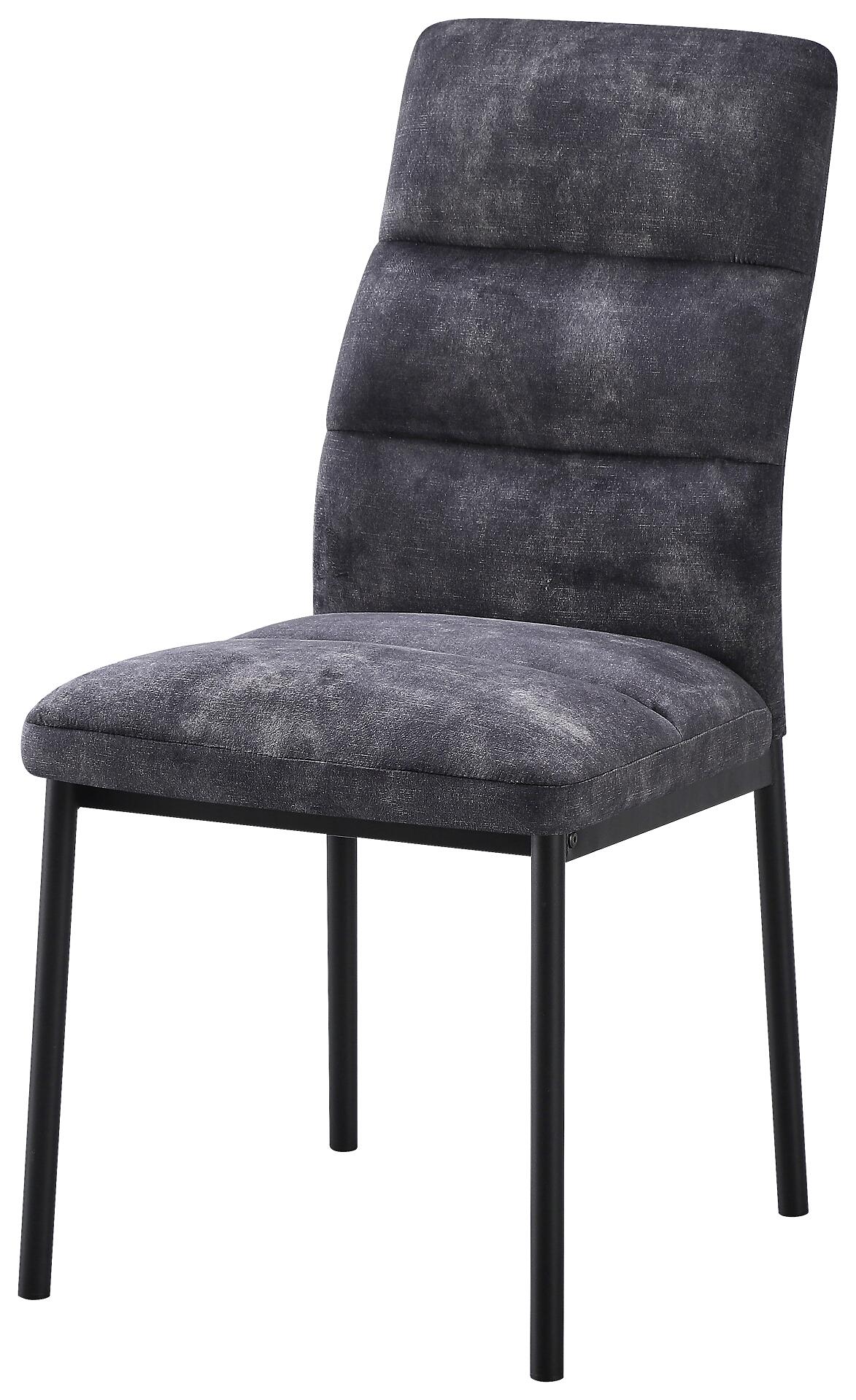 Stuhl Daniel anthrazit Microfaser B/H/T: ca. 45x94x60 cm