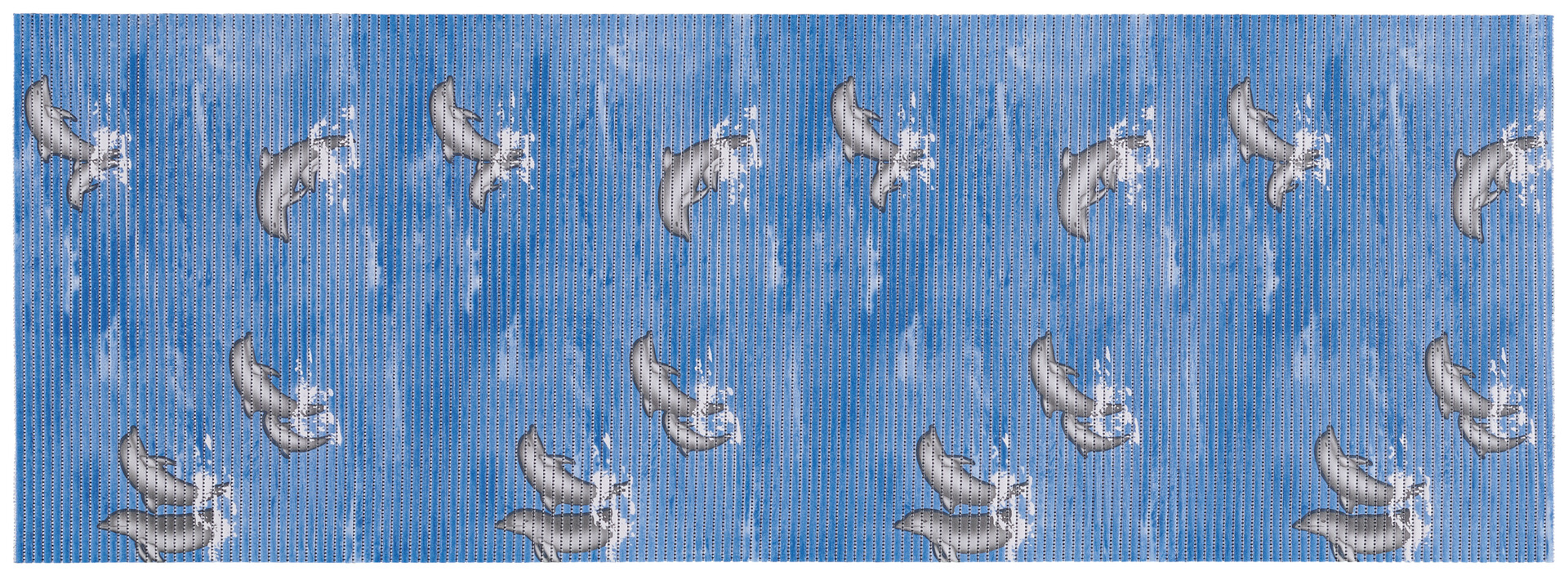 Weichschaummatte blau B/L: ca. 65x180 cm