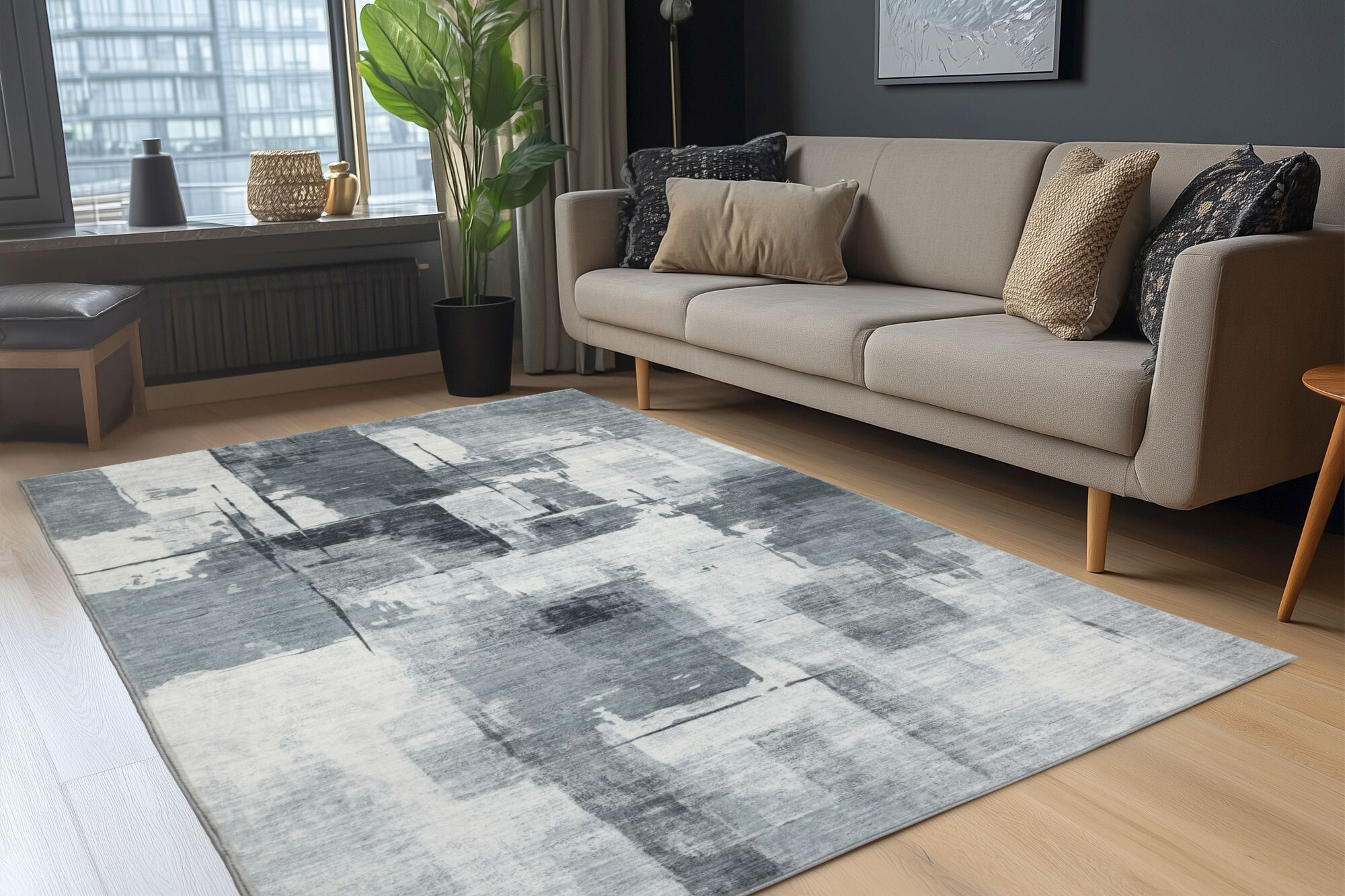 Obsession Teppich Posh grau B/H/L: ca. 230x23x330 cm