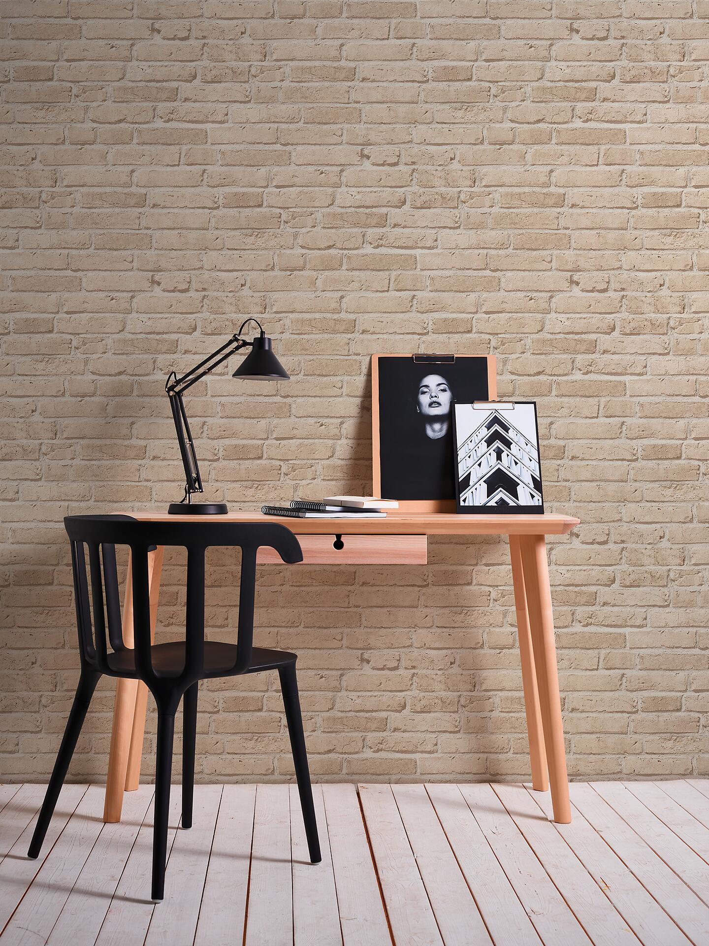 A.S.Creation Vliestapete Best of Wood`n Stone 2nd Edition Steine beige B/L: ca. 53x1005 cm