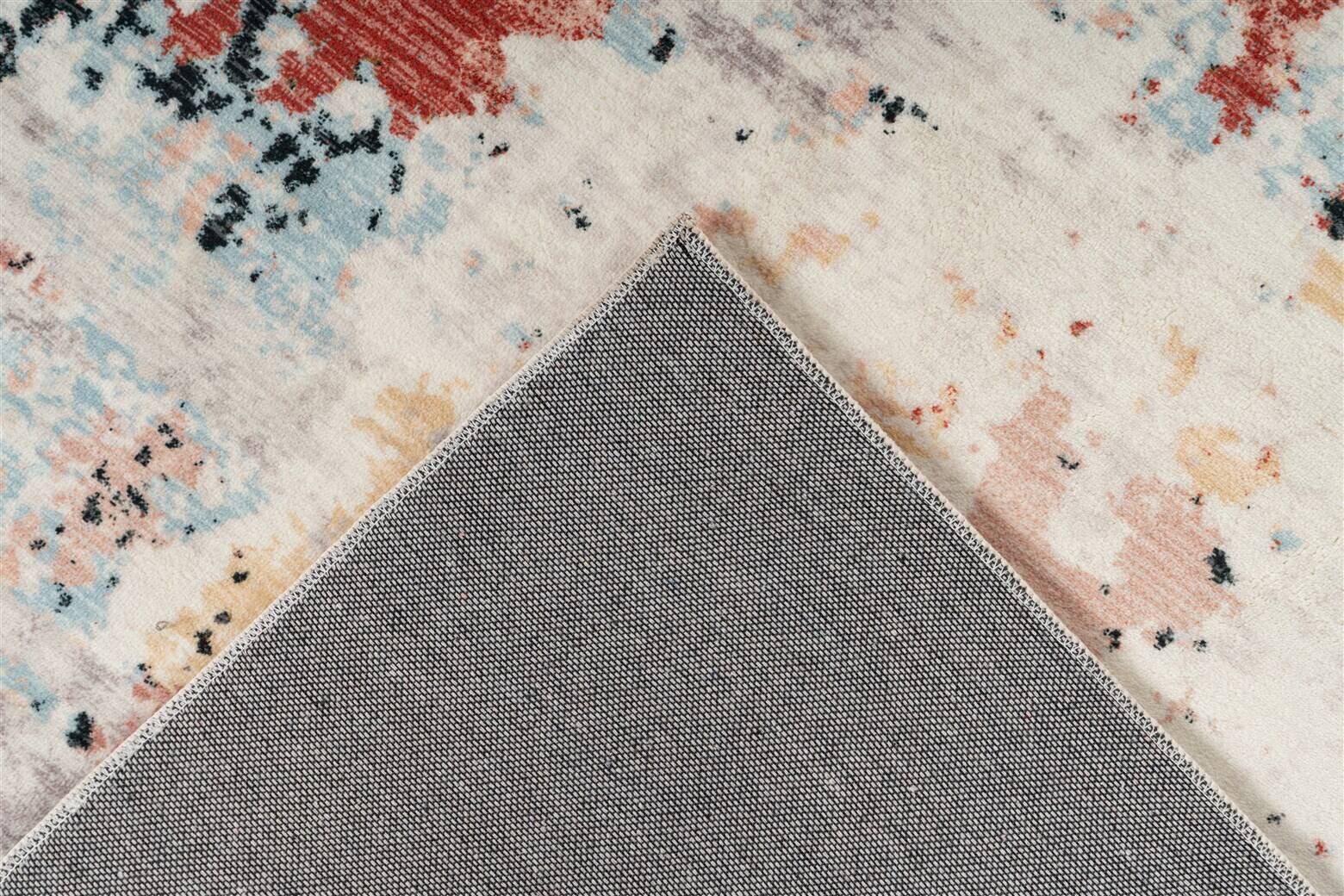 Padiro Kurzflorteppich Piemont 125 mehrfarbig B/H/L: ca. 120x1,1x170 cm