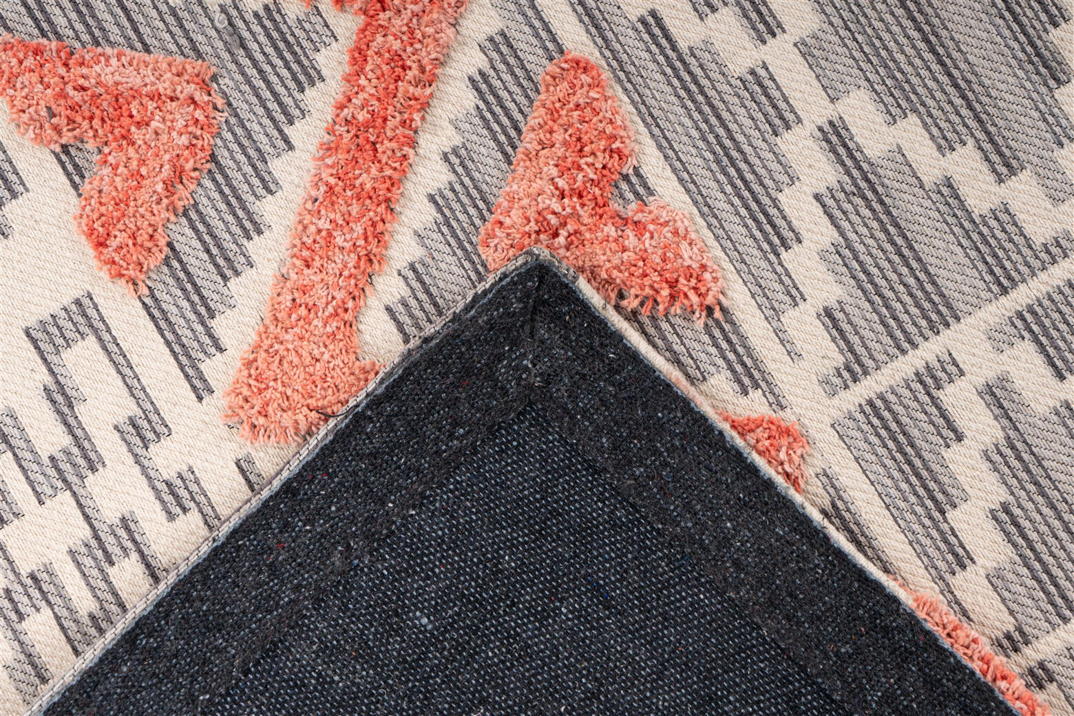 Arte Espina Kurzflorteppich Ethnie 125 grau B/H/L: ca. 200x1x290 cm