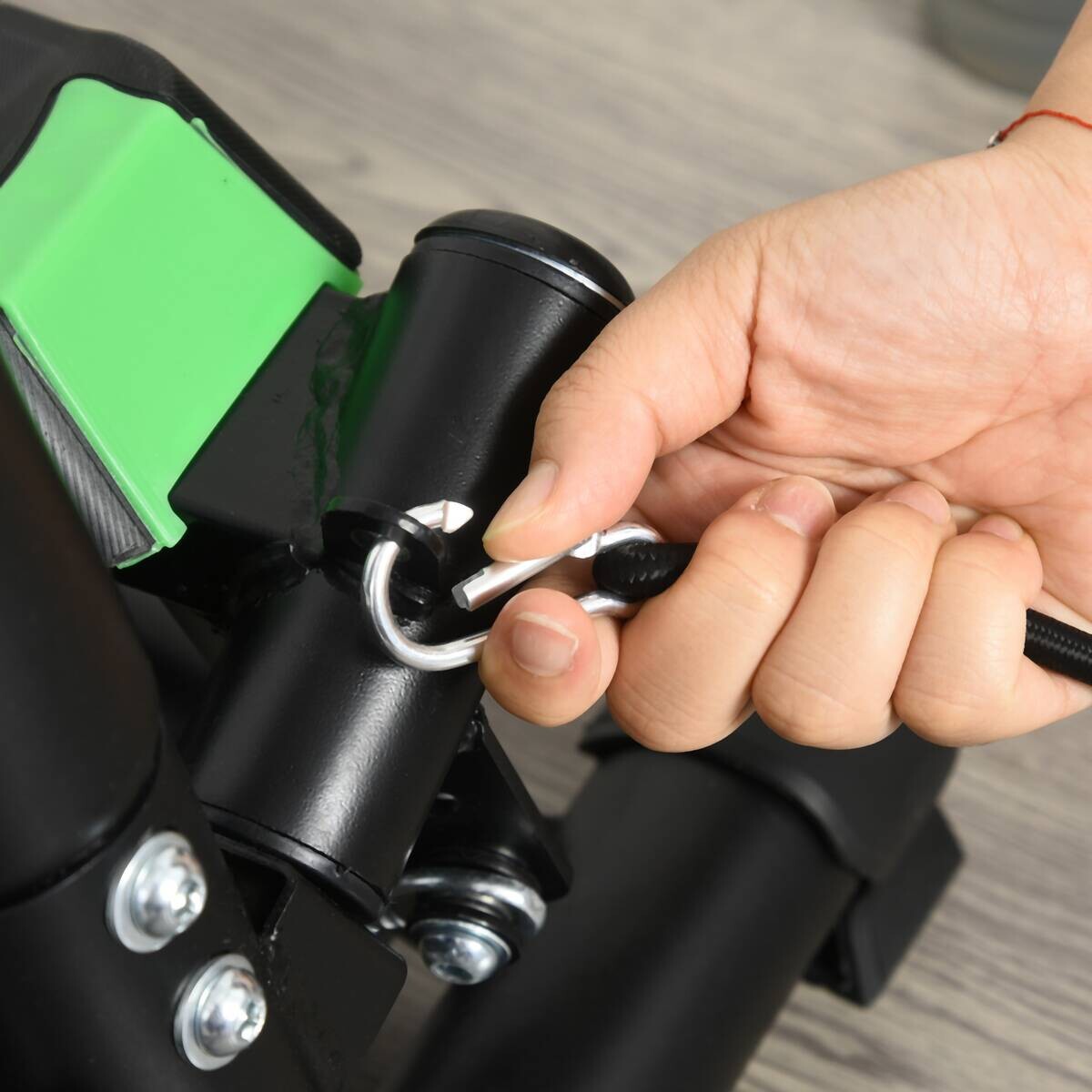 HOMCOM Stepper schwarz Kunststoff B/H/L: ca. 40x118x40 cm