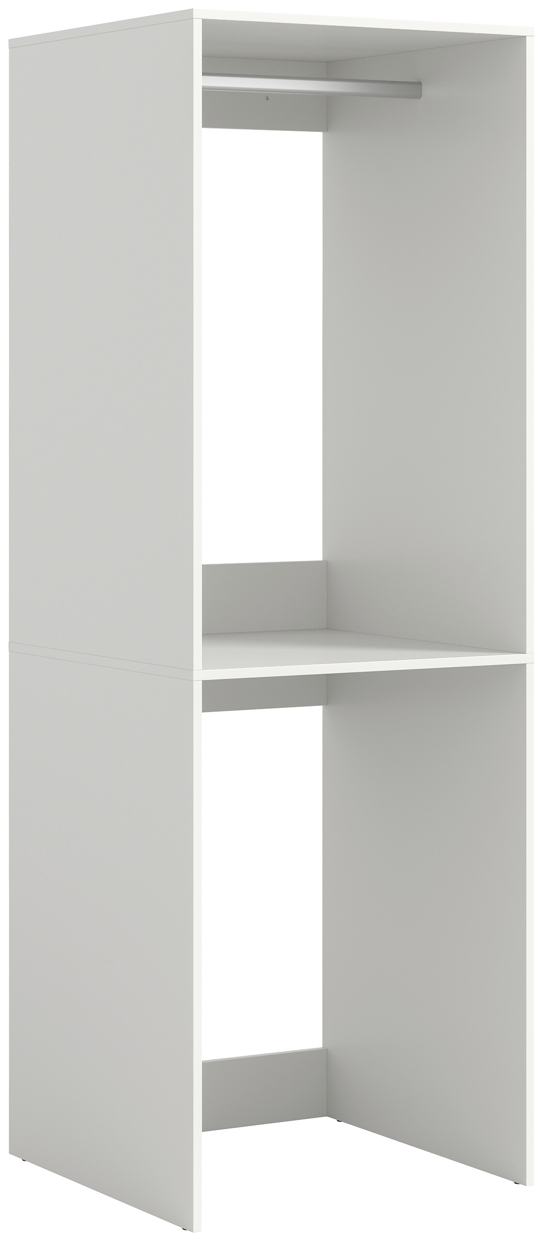 Waschmaschinenumbauschrank Free weiß B/H/T: ca. 66x196x66 cm